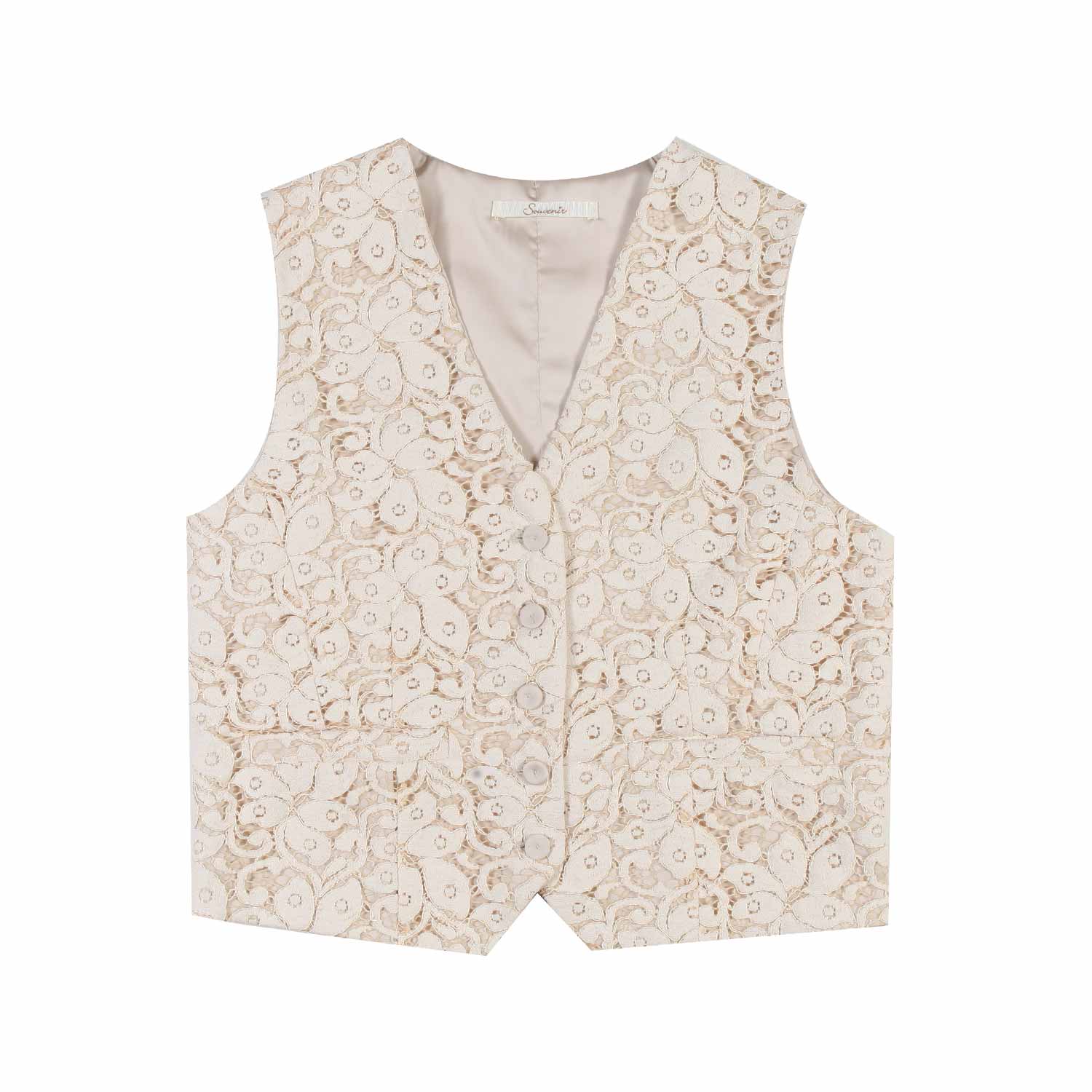 GILET BIANCO PANNA IN PIZZO DONNA E TEENAGER - annameglio.com abbigliamento moda