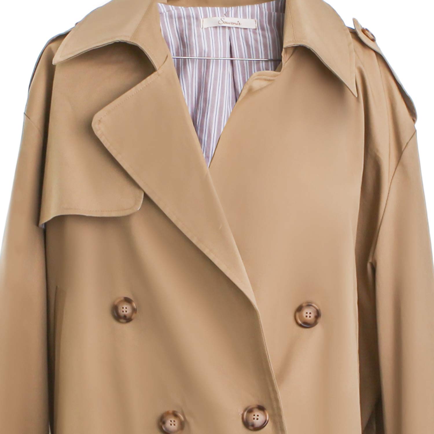 TRENCH COAT CORTO BEIGE DONNA E TEENAGER - annameglio.com abbigliamento moda