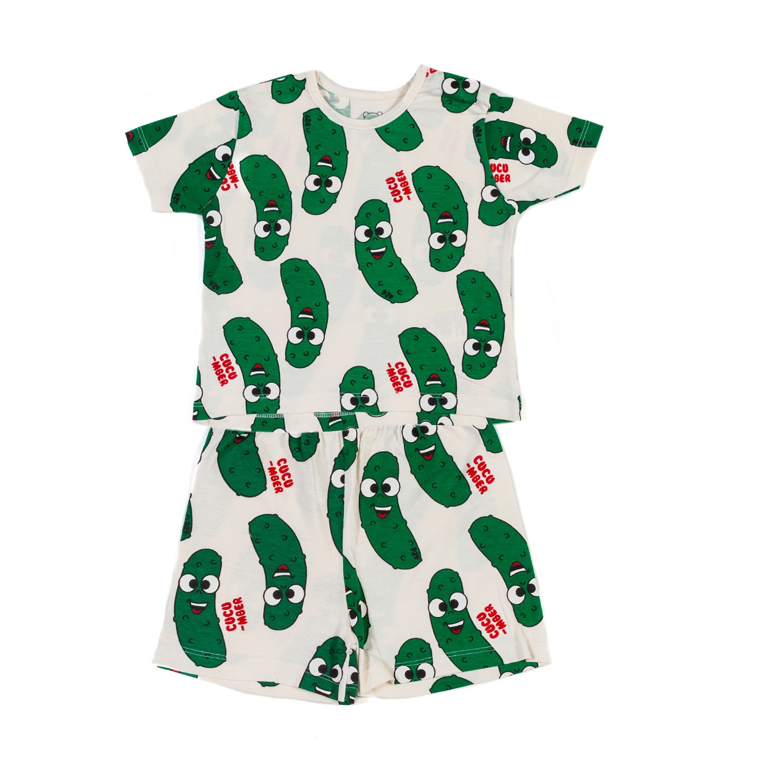 PIGIAMA CUCUMBER CORTO CON BOTTONI BIMBO E BIMBA - annameglio.com abbigliamento moda