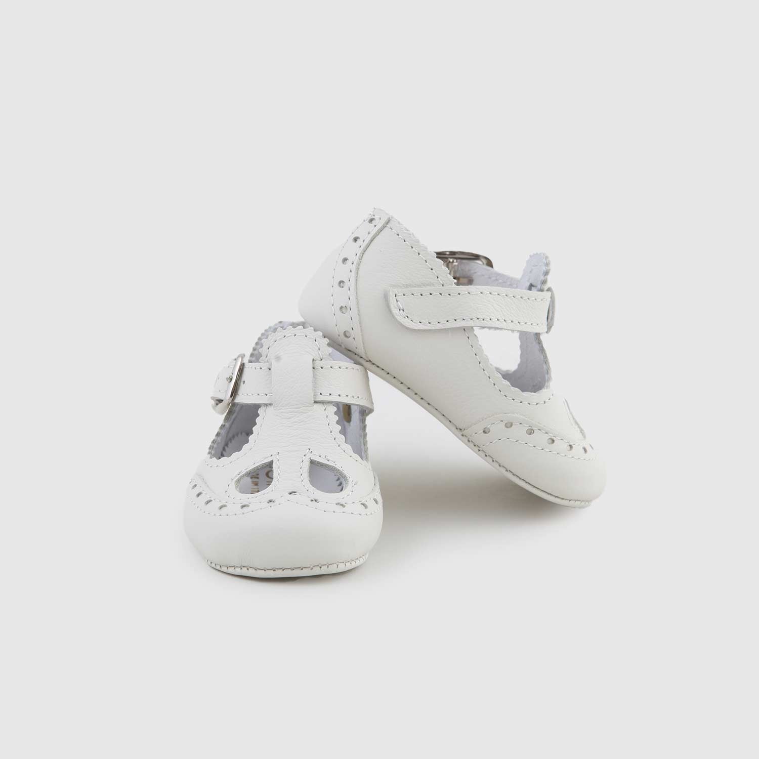 SANDALETTO OPENWORK PANNA IN PELLE BIMBO E BIMBA - annameglio.com abbigliamento moda