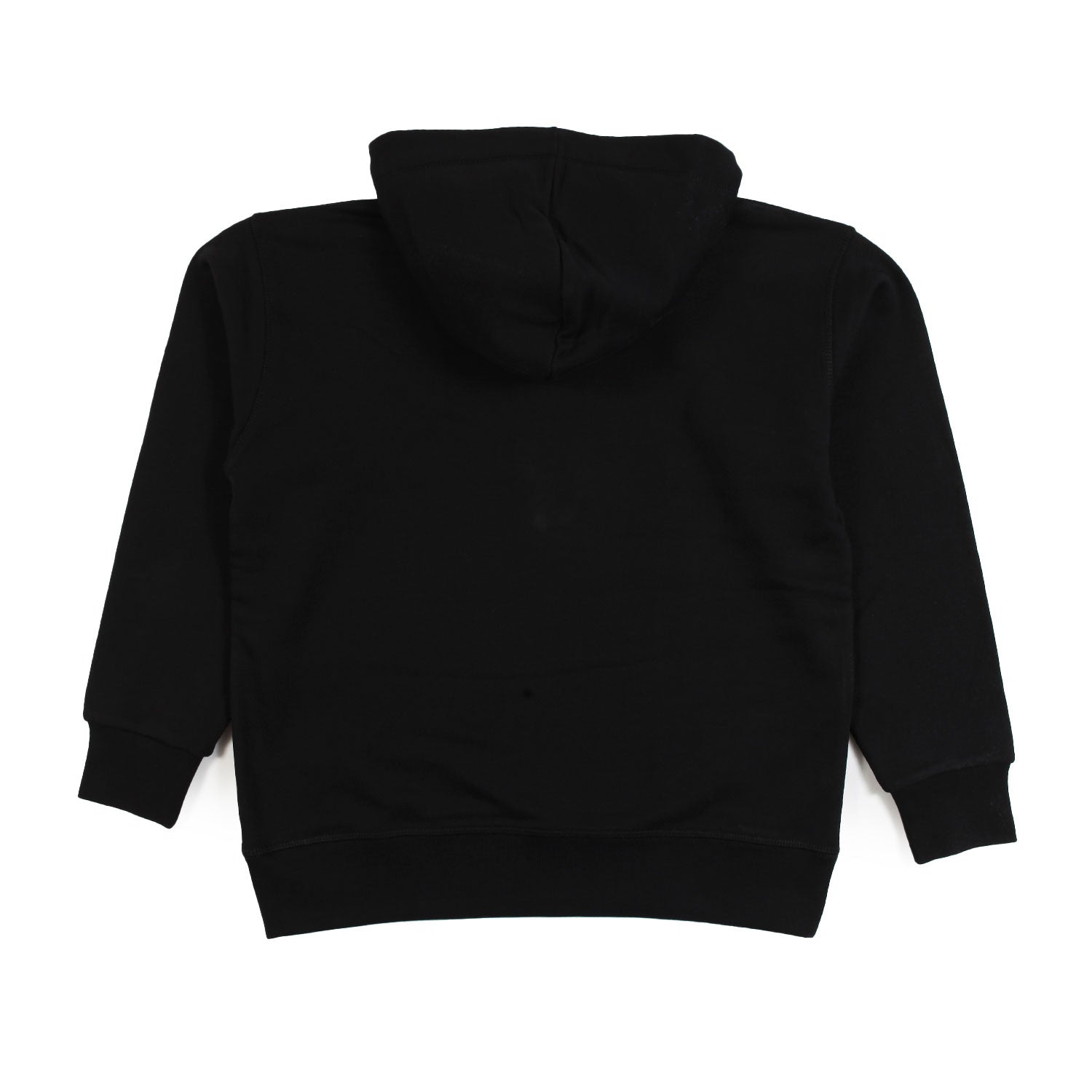 Felpa hoodie D2 nera con stampa rossa e gialla - annameglio.com abbigliamento moda