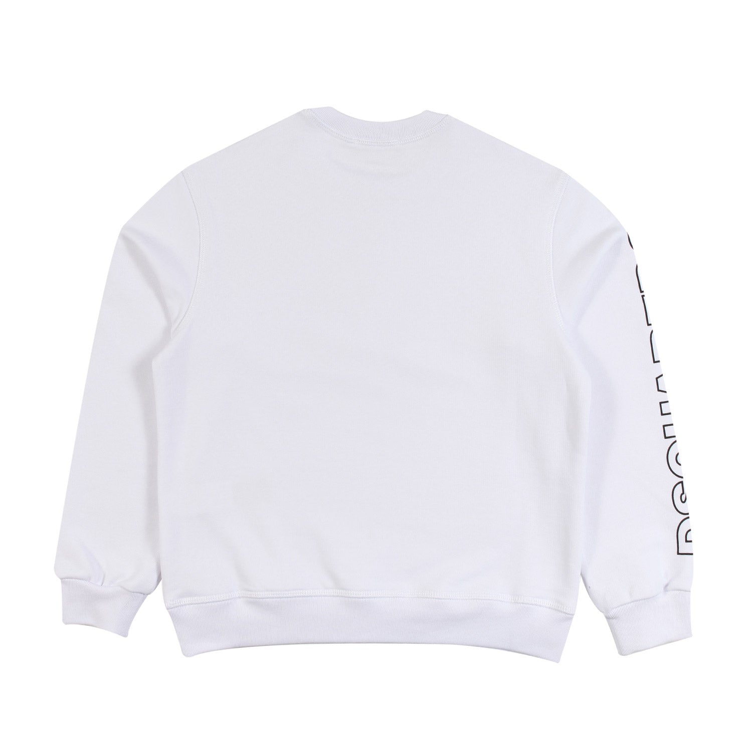 Felpa unisex Dsquared2 bianca Bambino e Teenager - annameglio.com abbigliamento moda