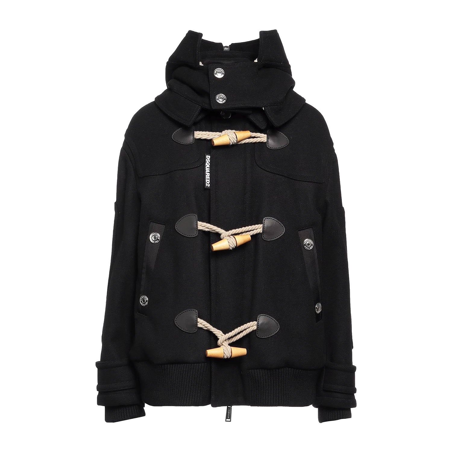 Cappotto Montgomery unisex Dsquared2 nero - annameglio.com abbigliamento moda