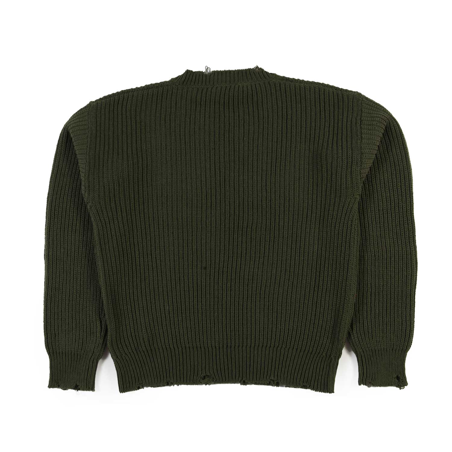 Maglione verde militare con logo Dsquared2 nero - annameglio.com abbigliamento moda