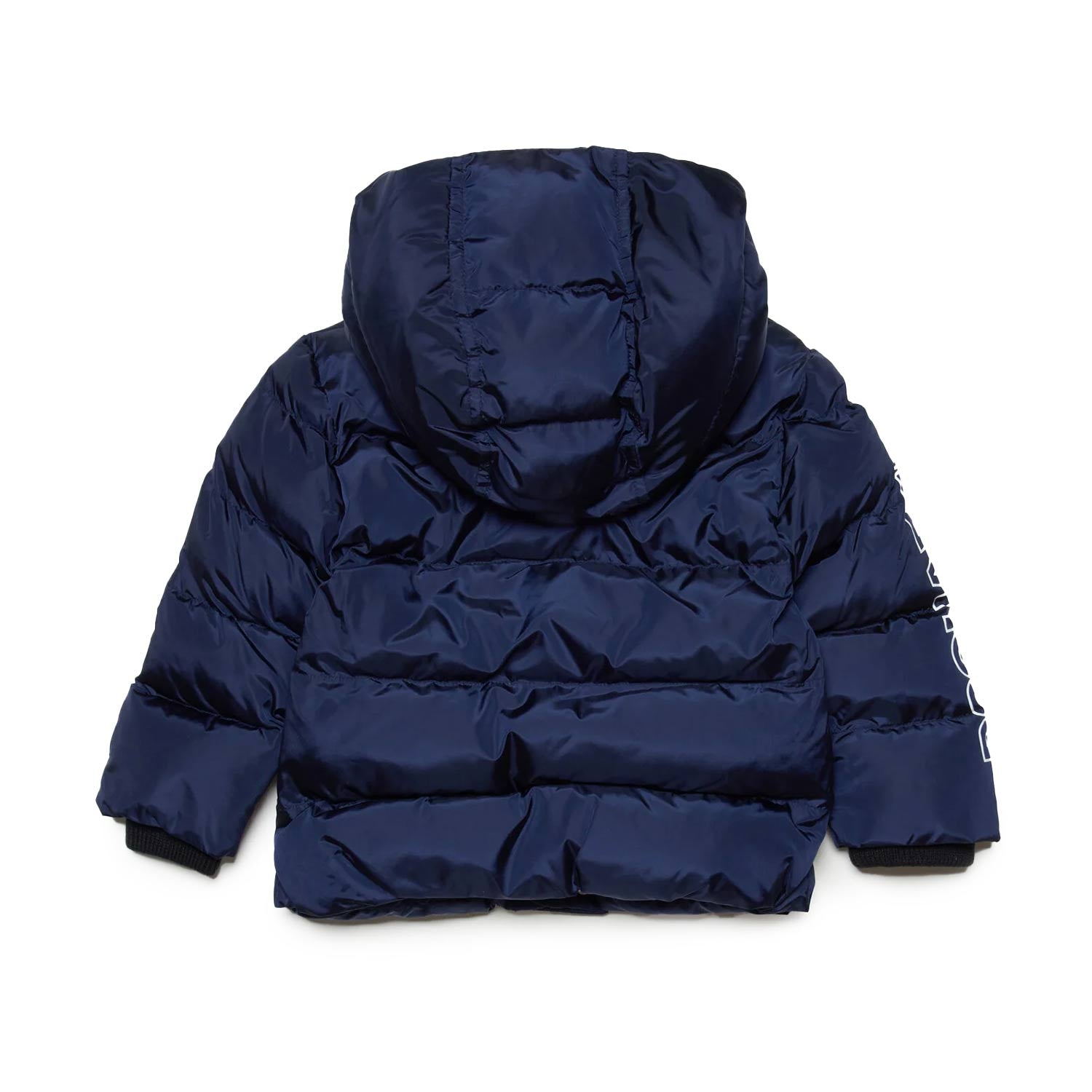 Giubbotto blu con logo Dsquared2 bianco Bimbo - annameglio.com abbigliamento moda