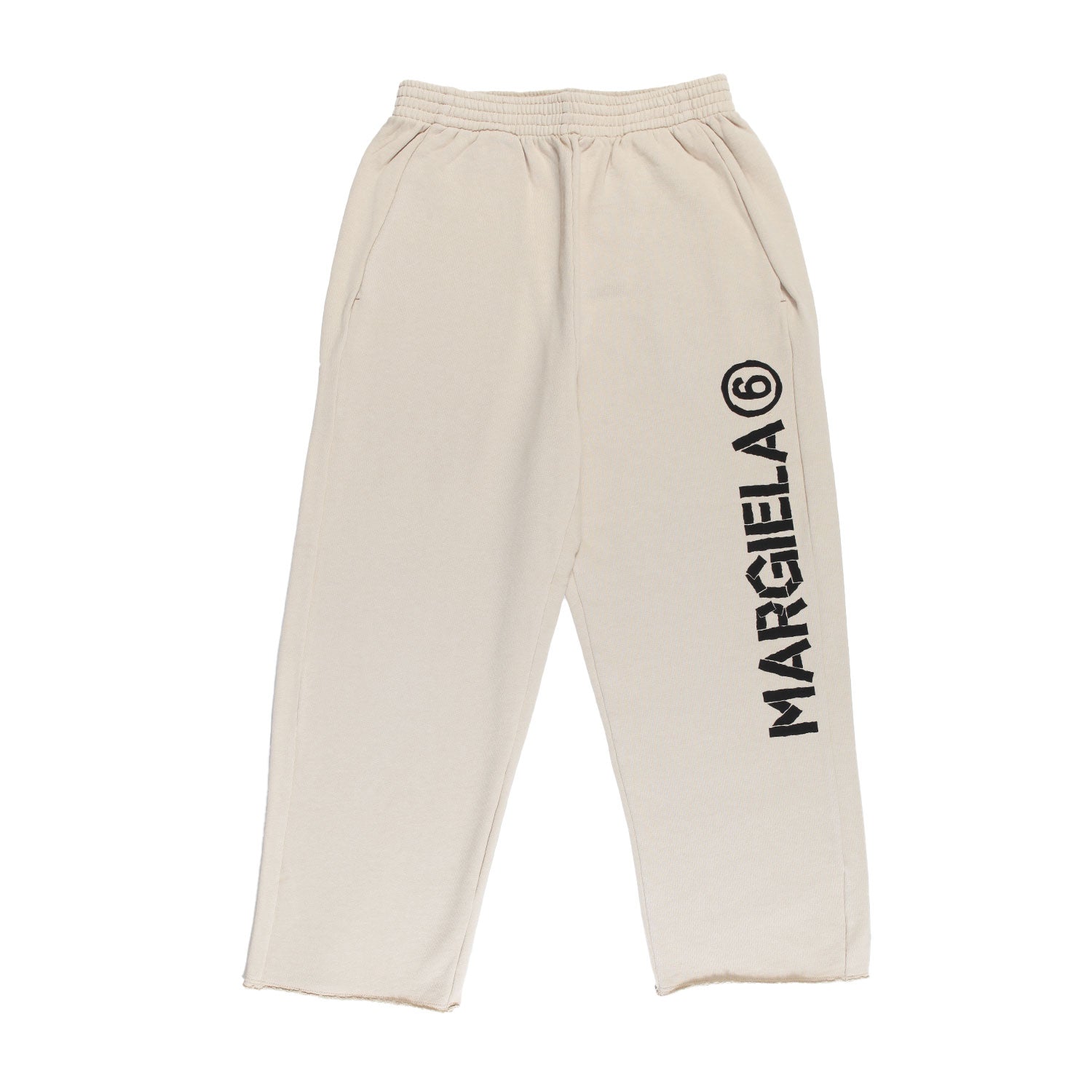 Pantalone felpa MM6 beige Bambina e Ragazza - annameglio.com abbigliamento moda