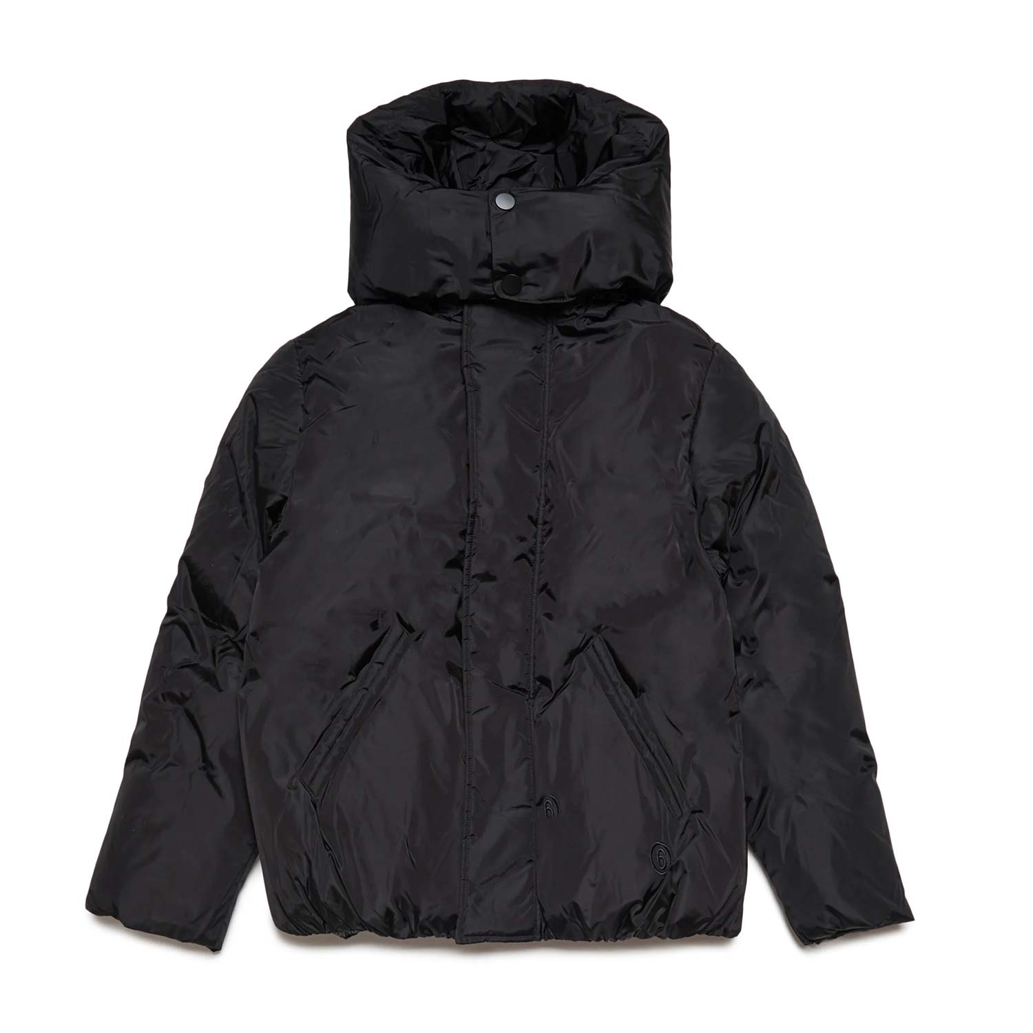 Giubbotto unisex MM6 nero con cappuccio - annameglio.com abbigliamento moda