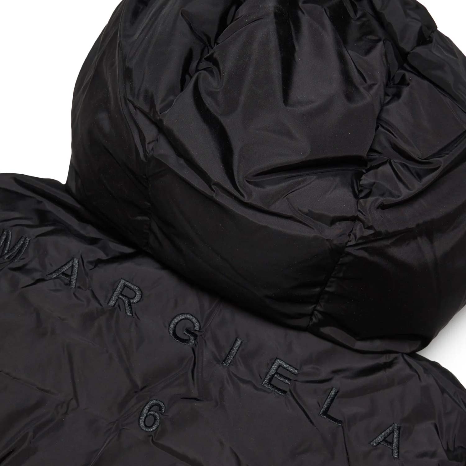 Giubbotto unisex MM6 nero con cappuccio - annameglio.com abbigliamento moda