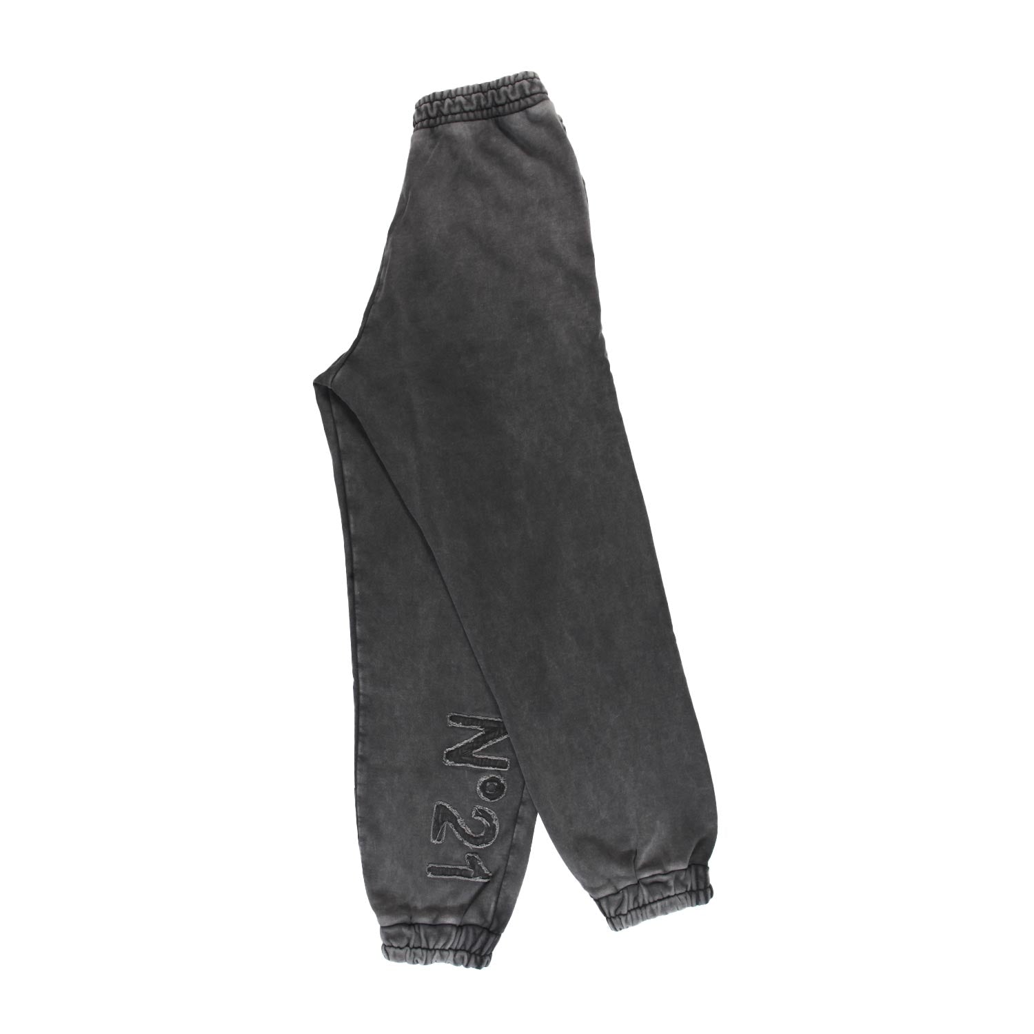 Pantalone felpa N21 nero slavato Bambina Teenager - annameglio.com abbigliamento moda