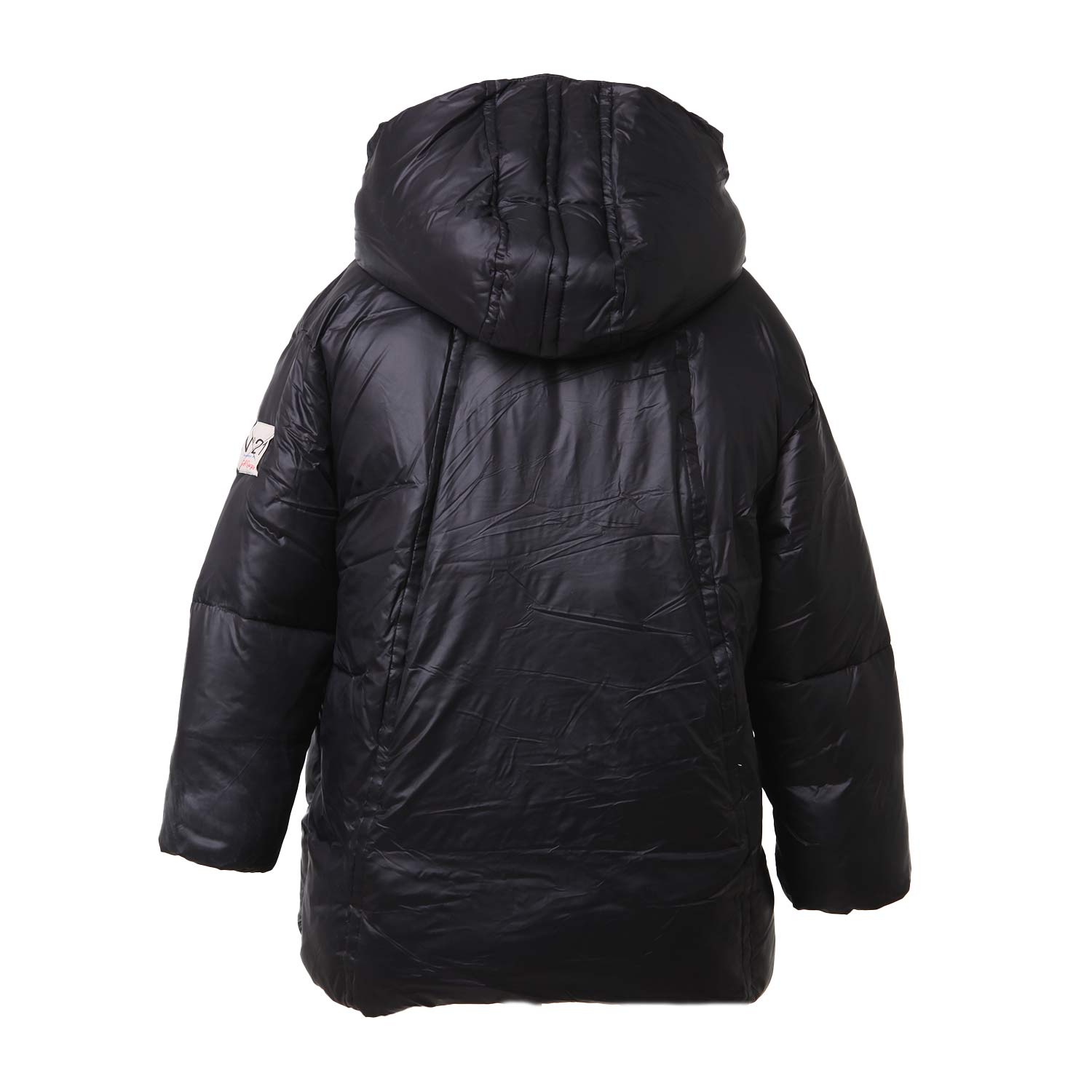 Giubbotto oversize unisex N21 nero - annameglio.com abbigliamento moda