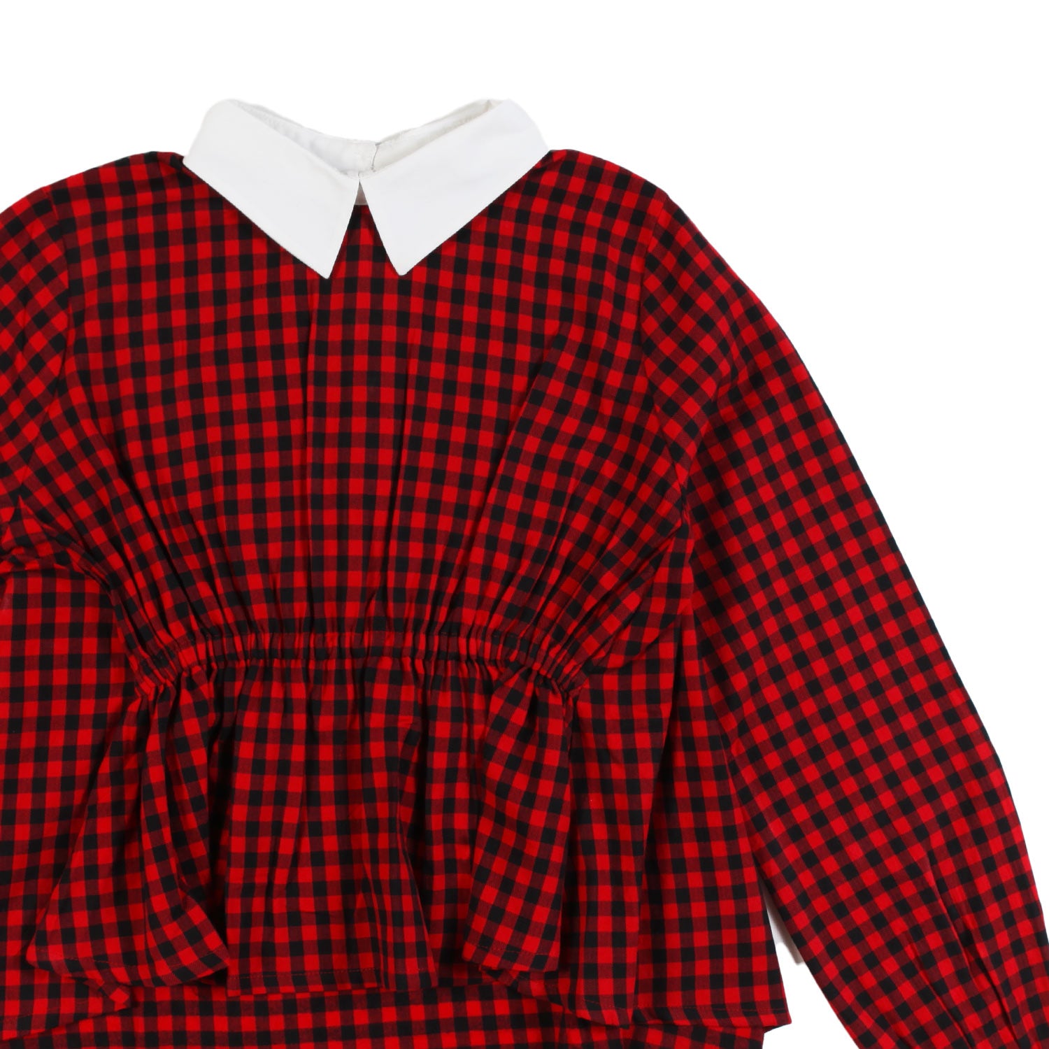 Top chemisier N21 rosso e nero vichy - annameglio.com abbigliamento moda