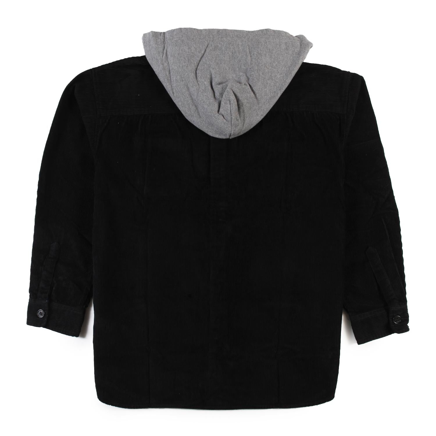 Giacca camicia corduroy N21 nera con cappuccio - annameglio.com abbigliamento moda