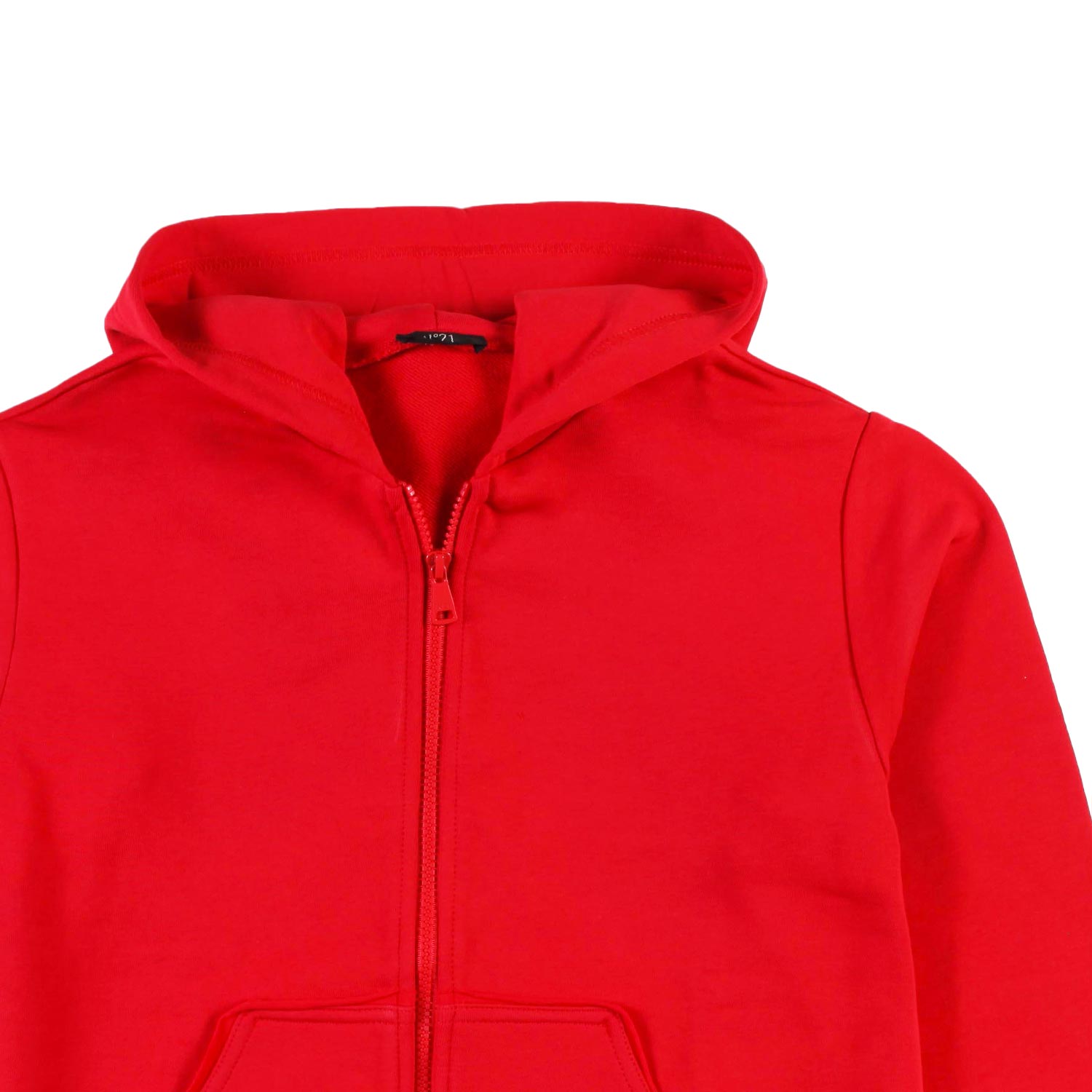 Felpa over N21 unisex rossa con cappuccio - annameglio.com abbigliamento moda