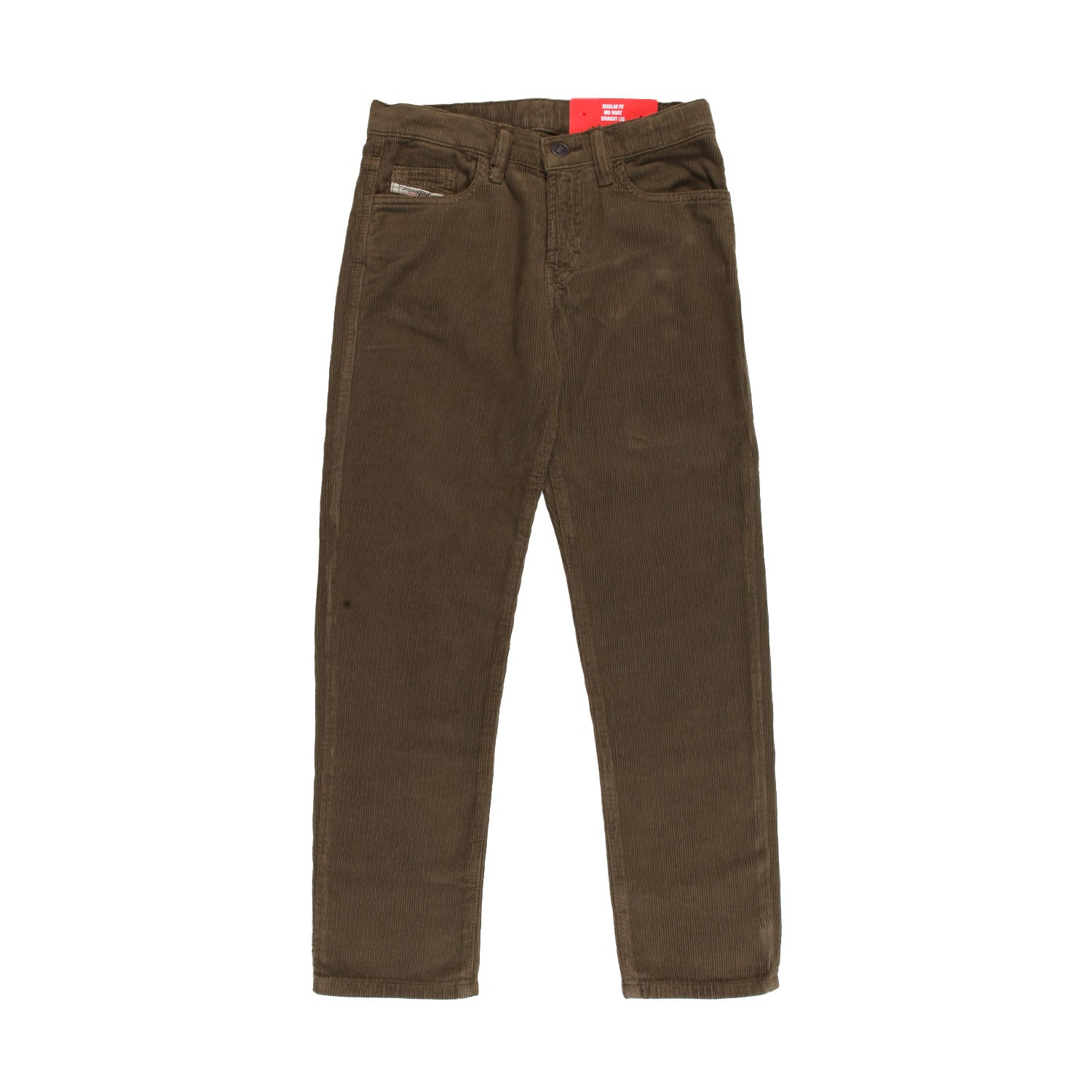 Pantalone corduroy Viker verde militare - annameglio.com abbigliamento moda