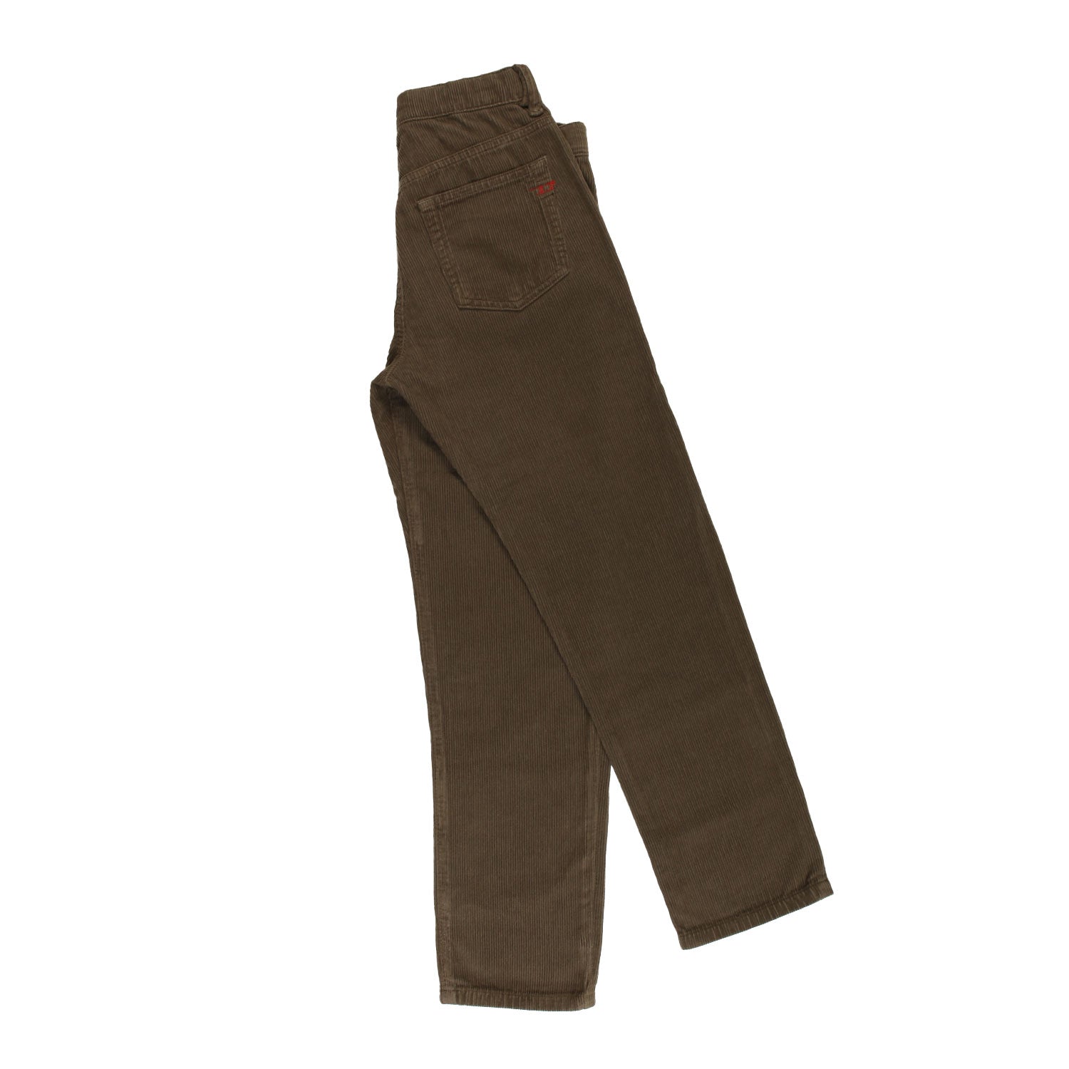 Pantalone corduroy Viker verde militare - annameglio.com abbigliamento moda