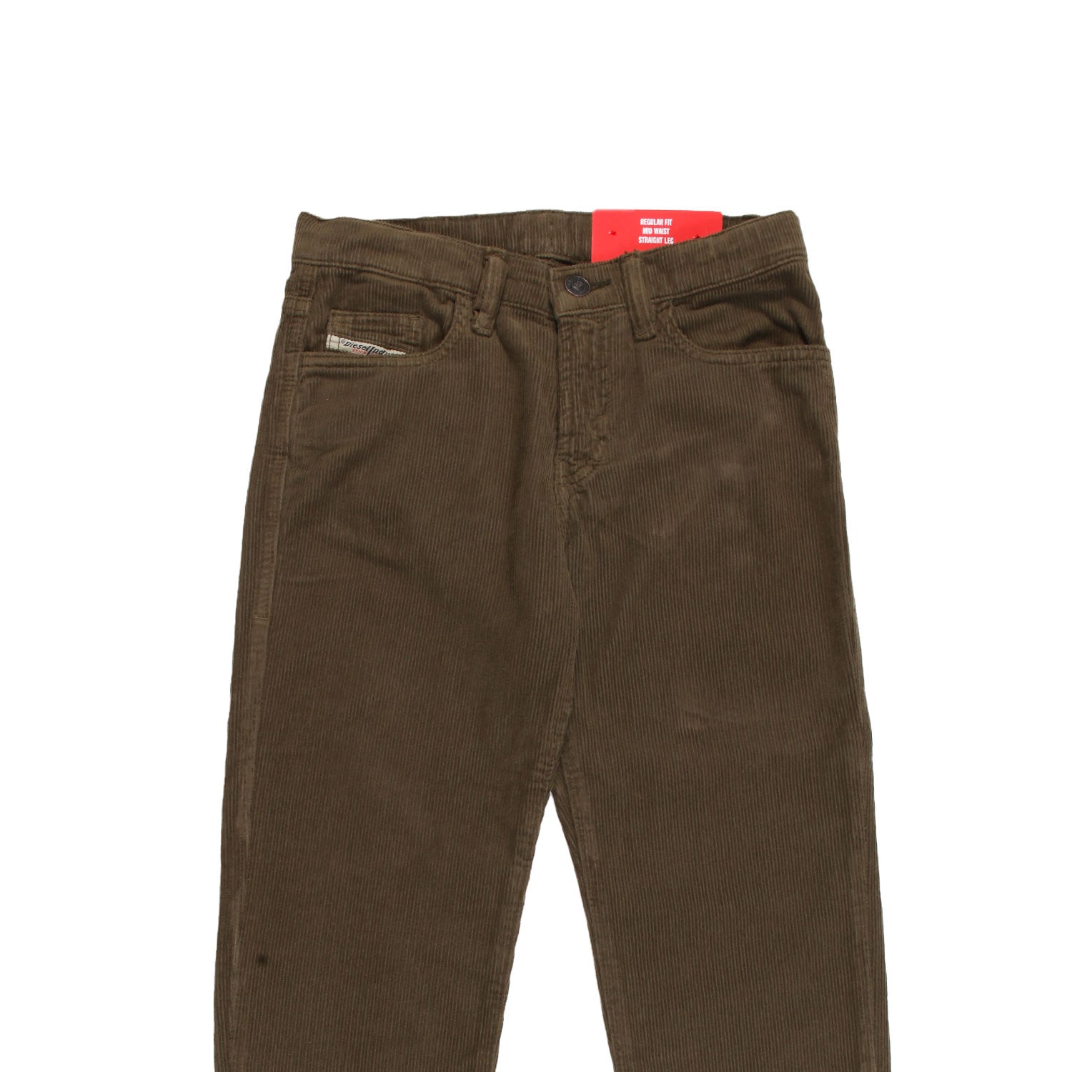 Pantalone corduroy Viker verde militare - annameglio.com abbigliamento moda