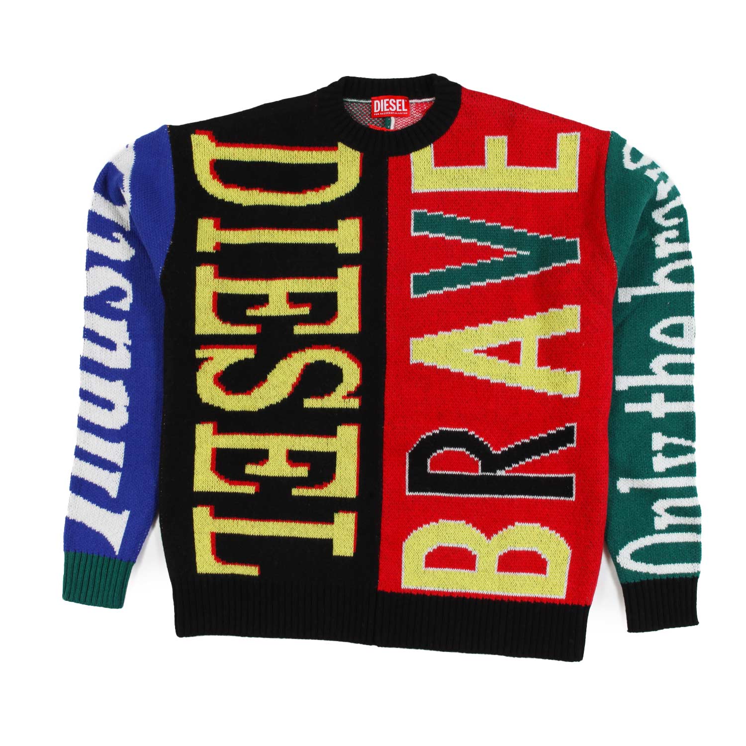 Maglione Diesel Keywo unisex multicolor - annameglio.com abbigliamento moda