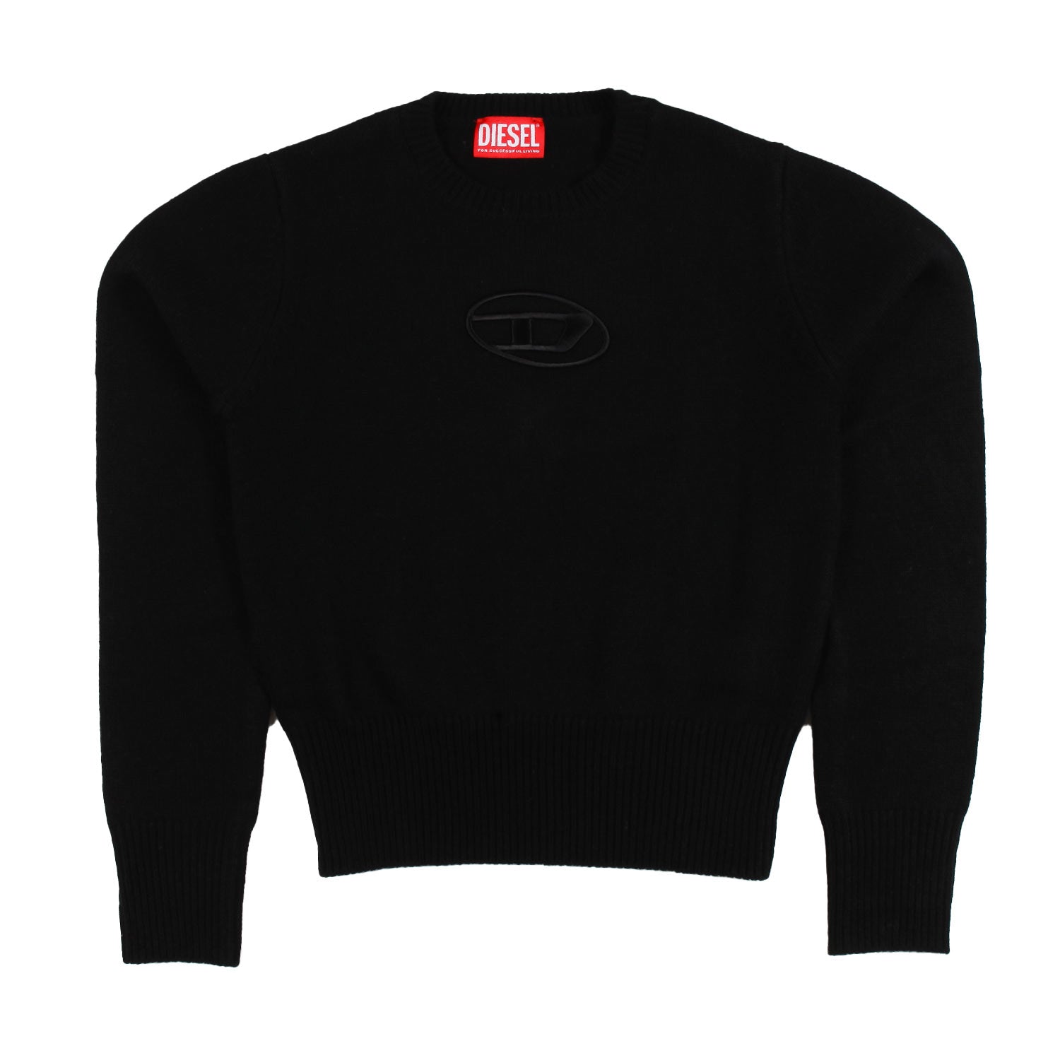 Maglione Diesel Kareesa nero bambina e ragazza - annameglio.com abbigliamento moda