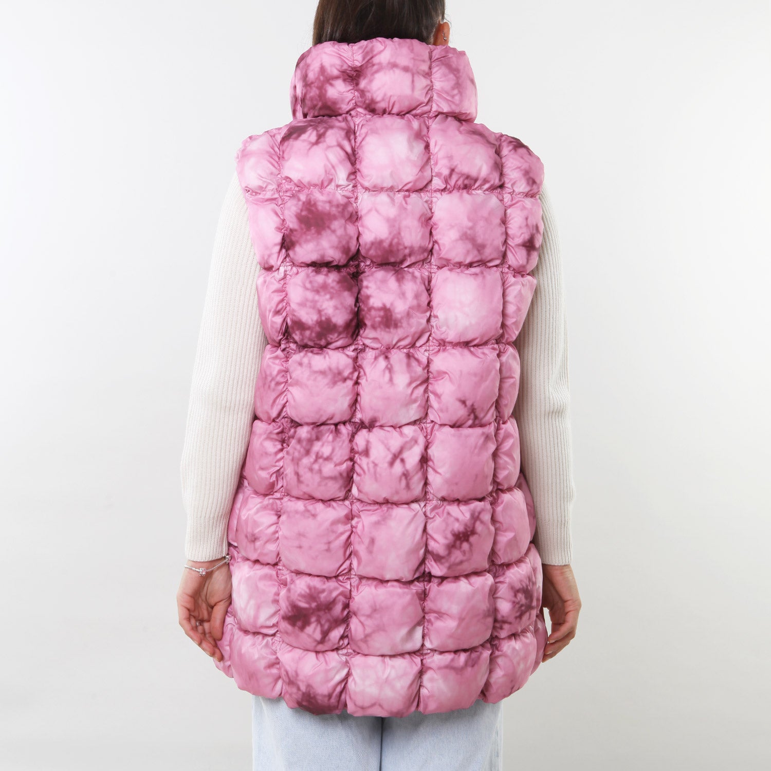 Gilet J-Melly rosa sfumato Rgazza - annameglio.com abbigliamento moda