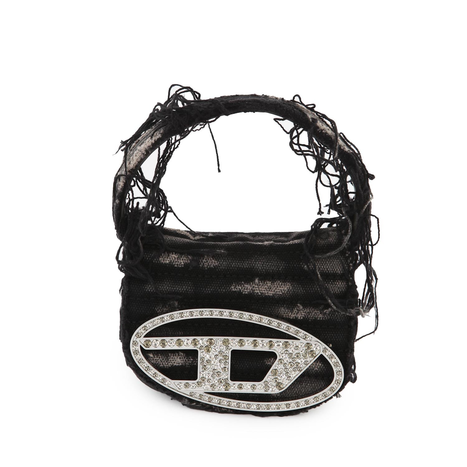 Borsetta 1DR-XS grigio scuro e nero slavato - annameglio.com abbigliamento moda