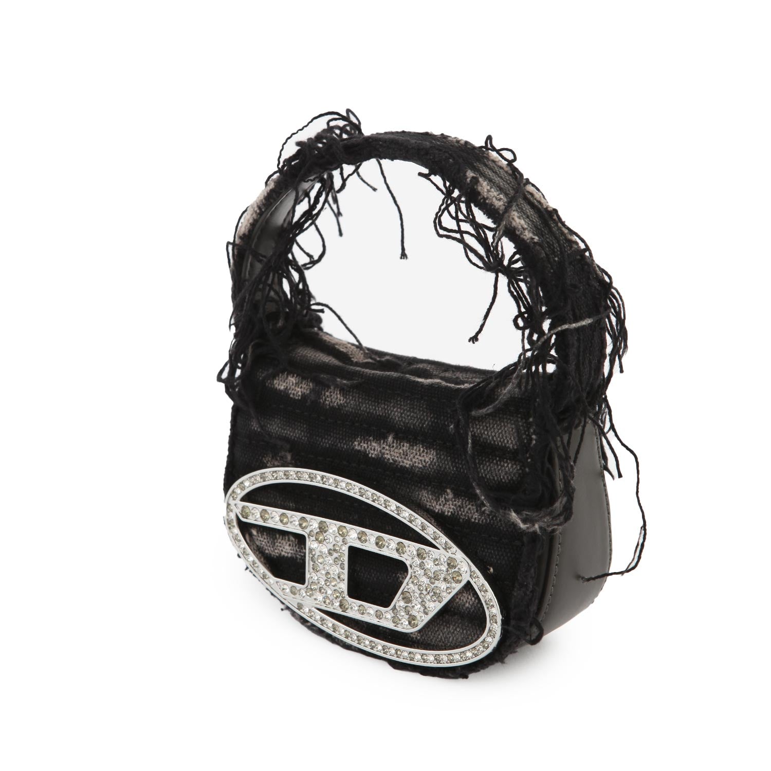 Borsetta 1DR-XS grigio scuro e nero slavato - annameglio.com abbigliamento moda