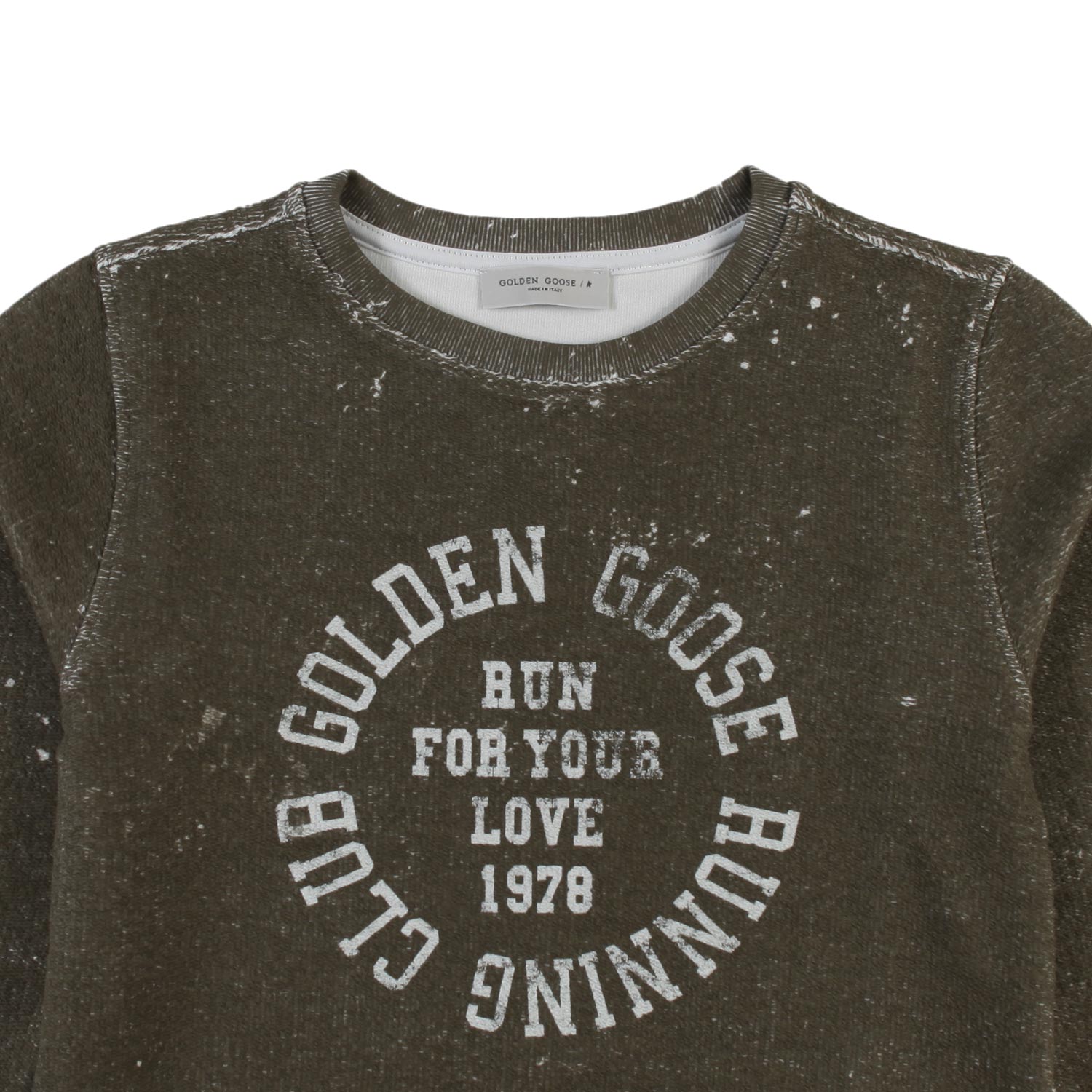 Felpa Milo GGDB verde edera Bambino - annameglio.com abbigliamento moda