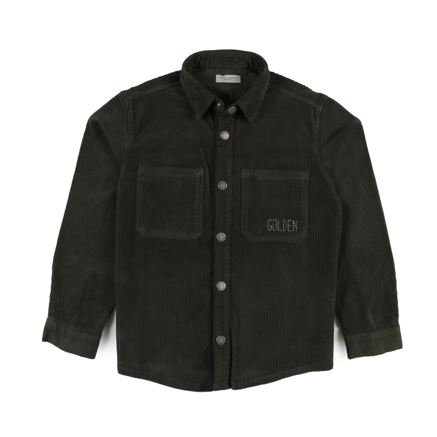 Giacca trucker GGDB verde edera Bambino Teen - annameglio.com abbigliamento moda