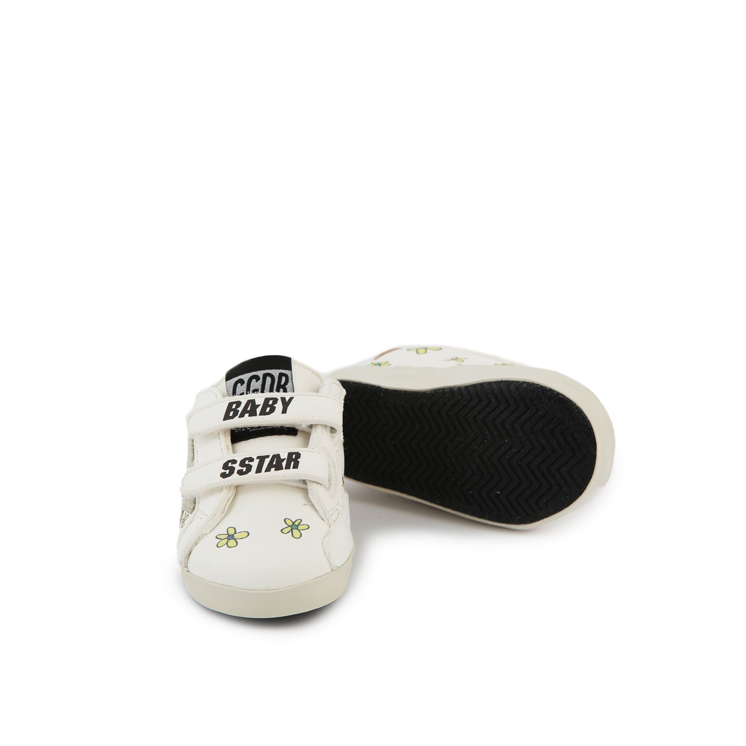 SNEAKER UNISEX BABY SSTAR BIANCA CON FIORI - annameglio.com abbigliamento moda