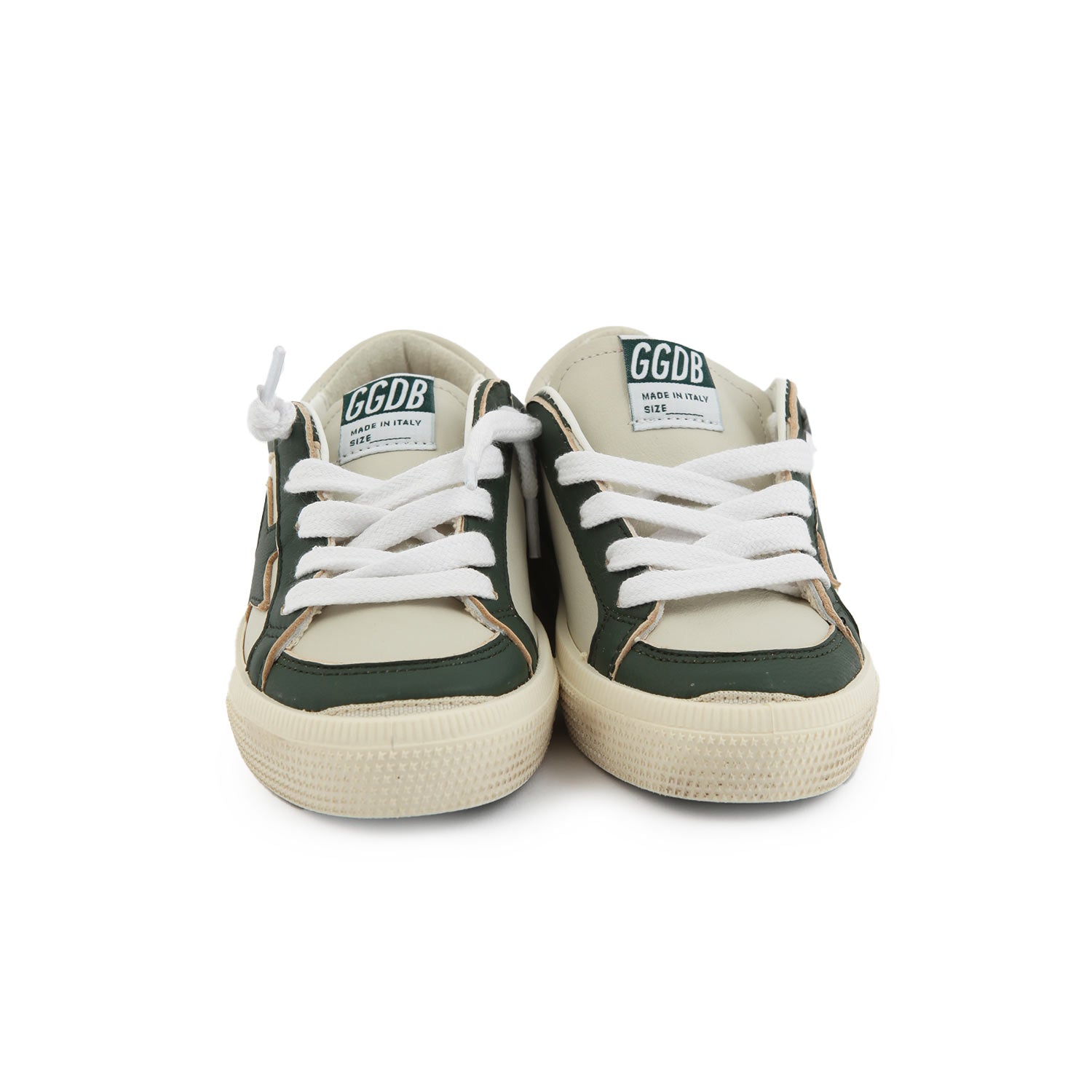 SNEAKER MAY UNISEX VERDE E BIANCA BAMBINO - annameglio.com abbigliamento moda