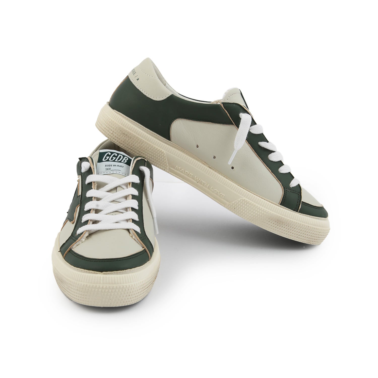 SNEAKER MAY UNISEX VERDE E BIANCA TEENAGER - annameglio.com abbigliamento moda