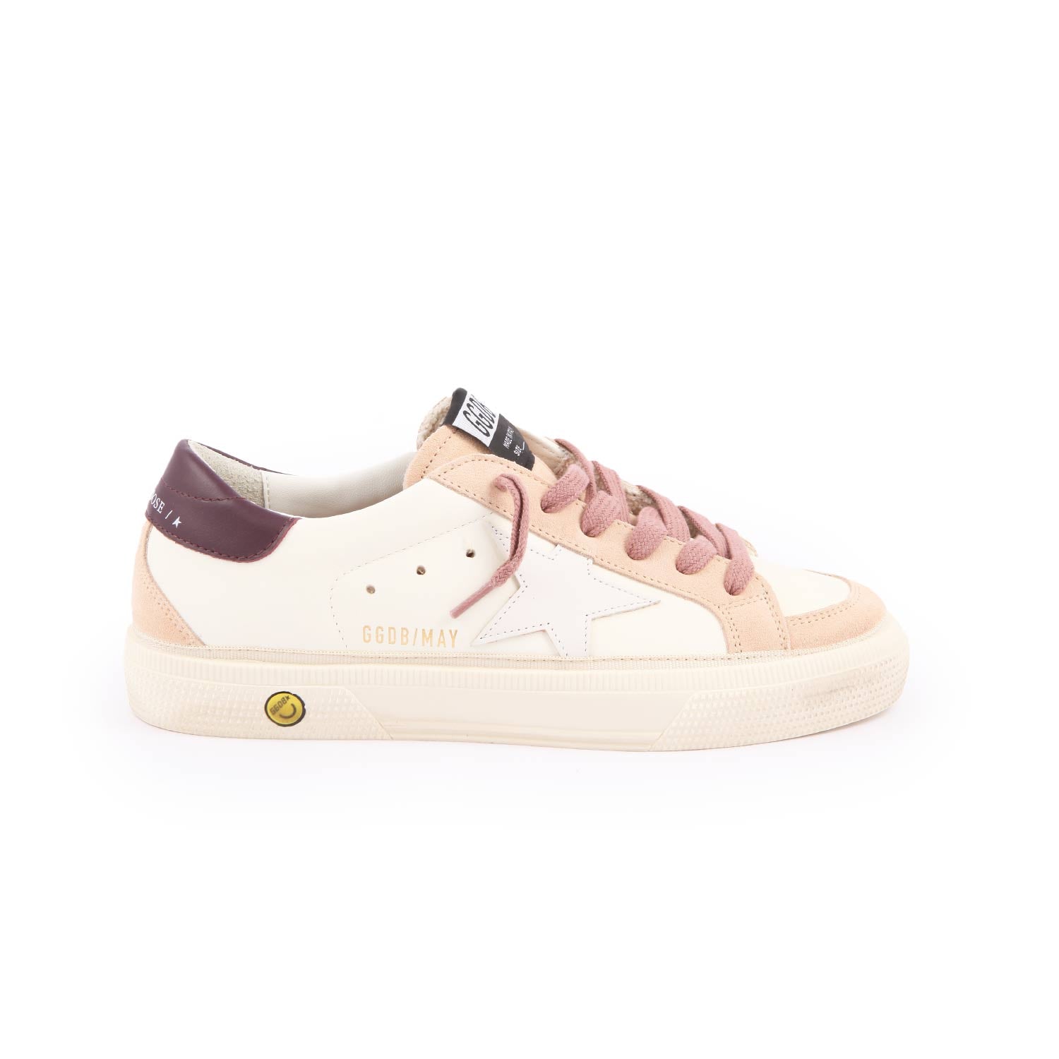 SNEAKER MAY BIANCA, ROSA E PRUGNA RAGAZZA - annameglio.com abbigliamento moda