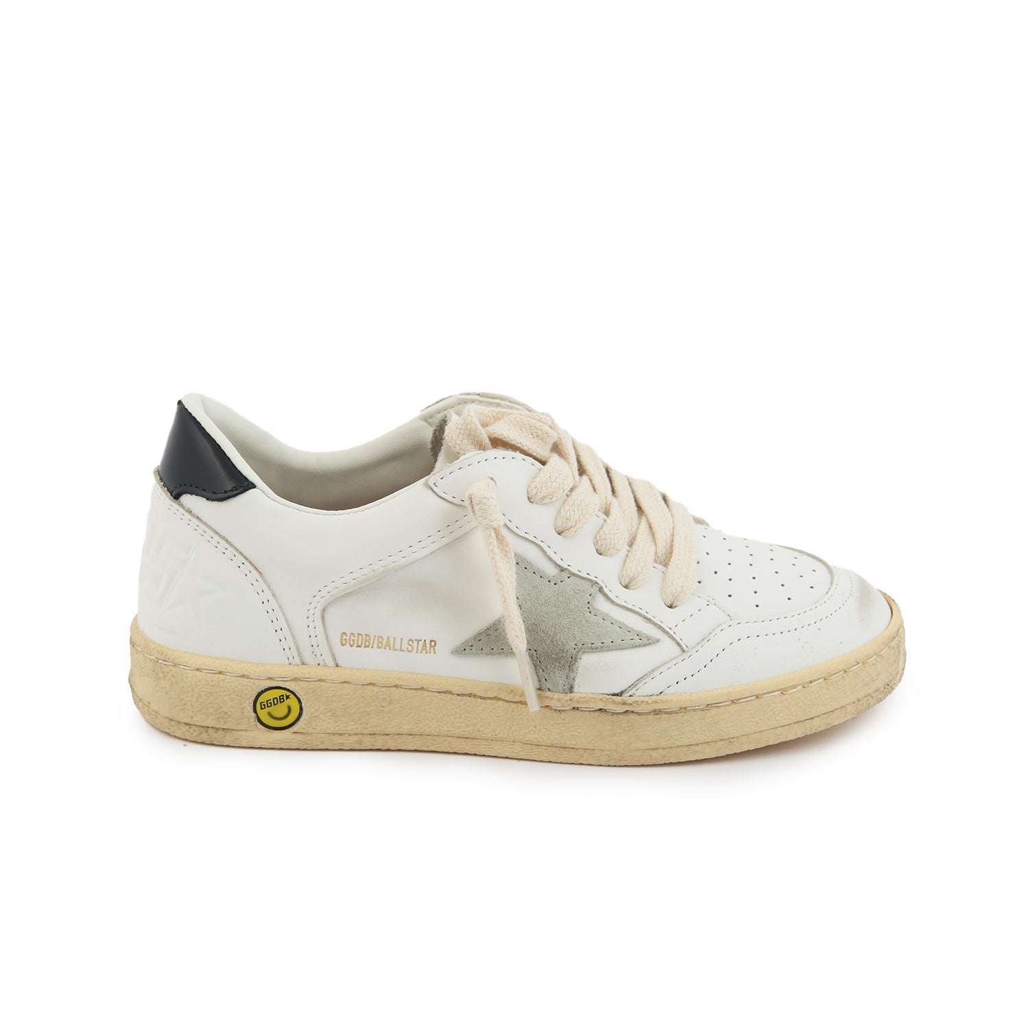 SNEAKER BALL STAR BIANCA, GRIGIA E BLU JUNIOR - annameglio.com abbigliamento moda