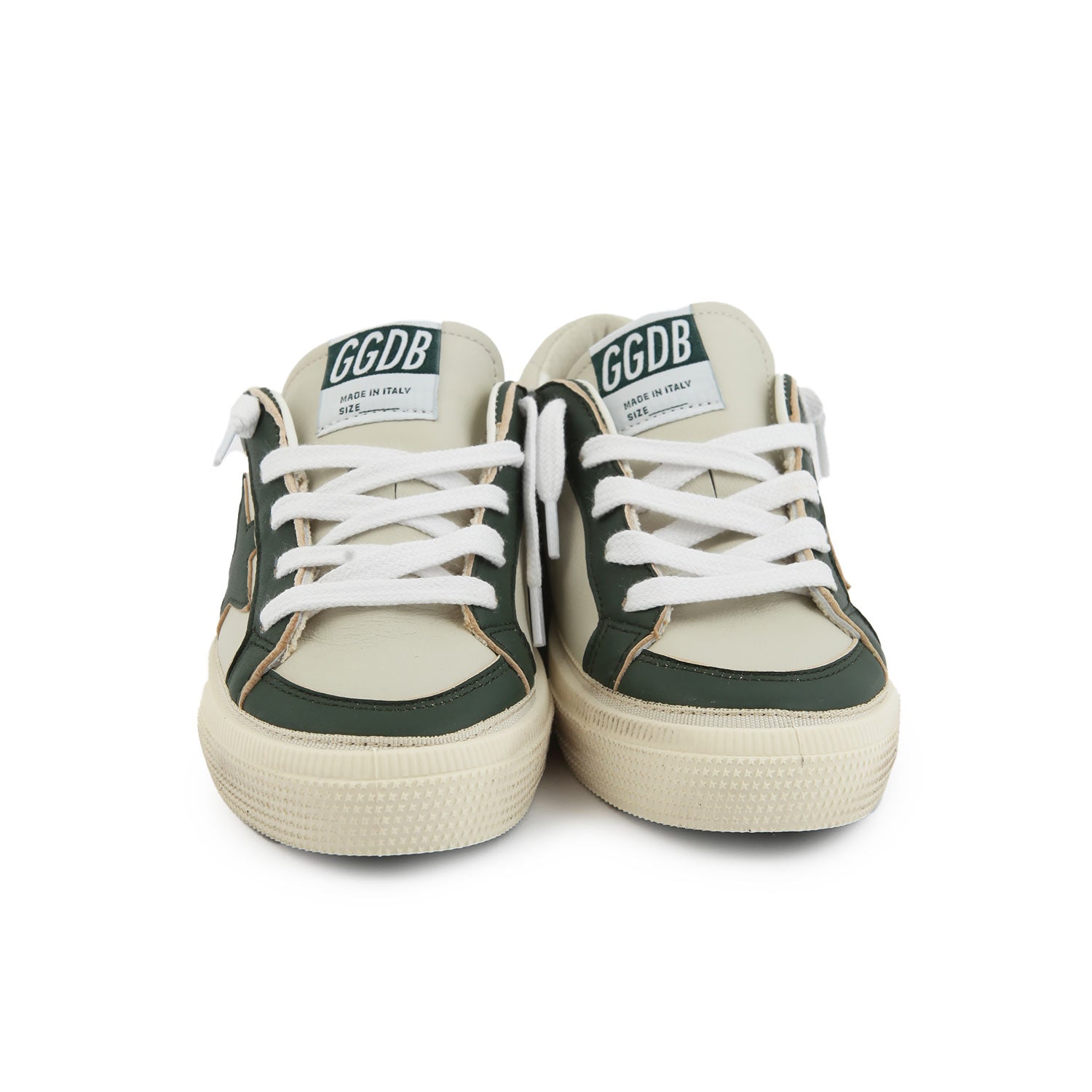 SNEAKER MAY UNISEX VERDE E BIANCA JUNIOR - annameglio.com abbigliamento moda