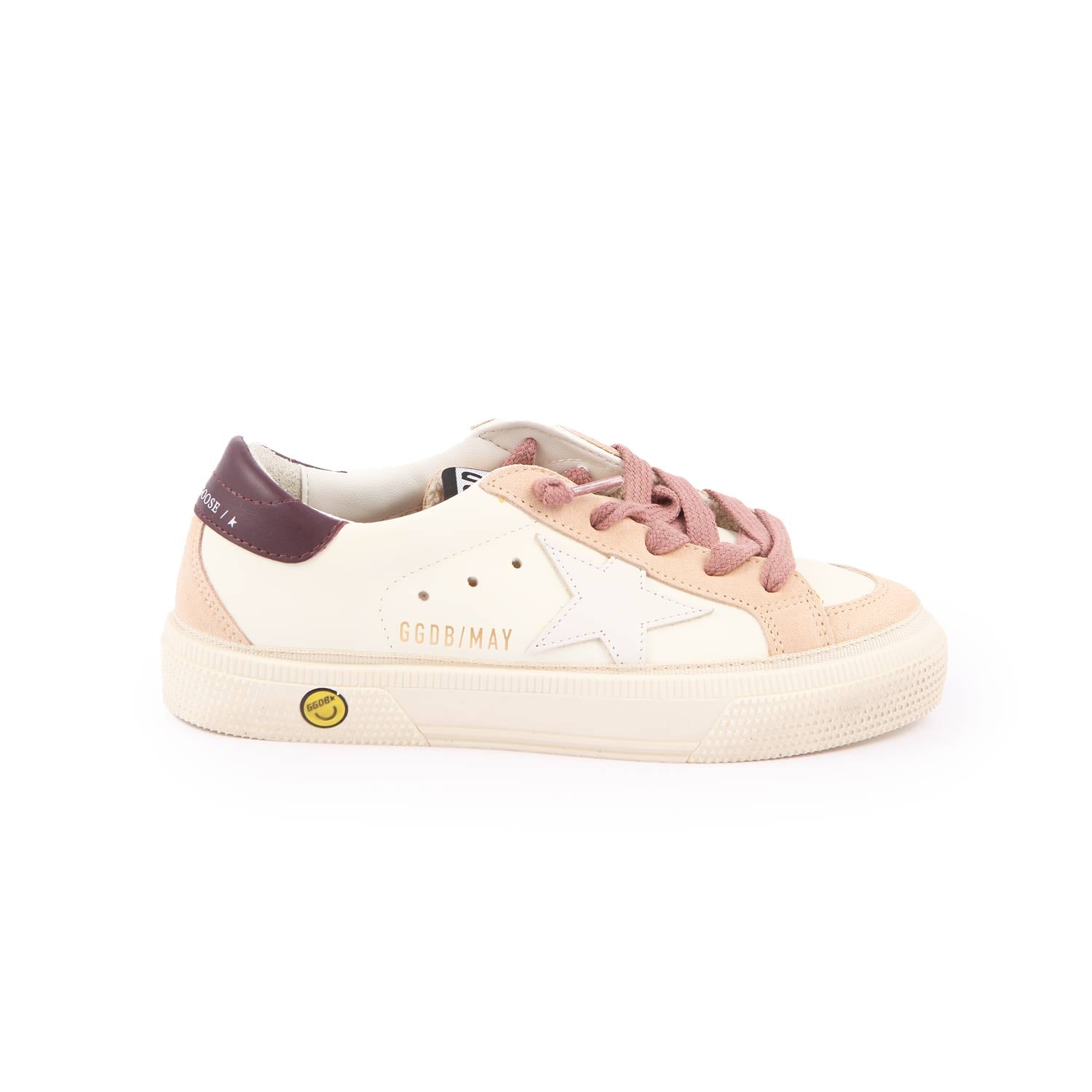 SNEAKER MAY BIANCA, ROSA E PRUGNA BAMBINA JR - annameglio.com abbigliamento moda