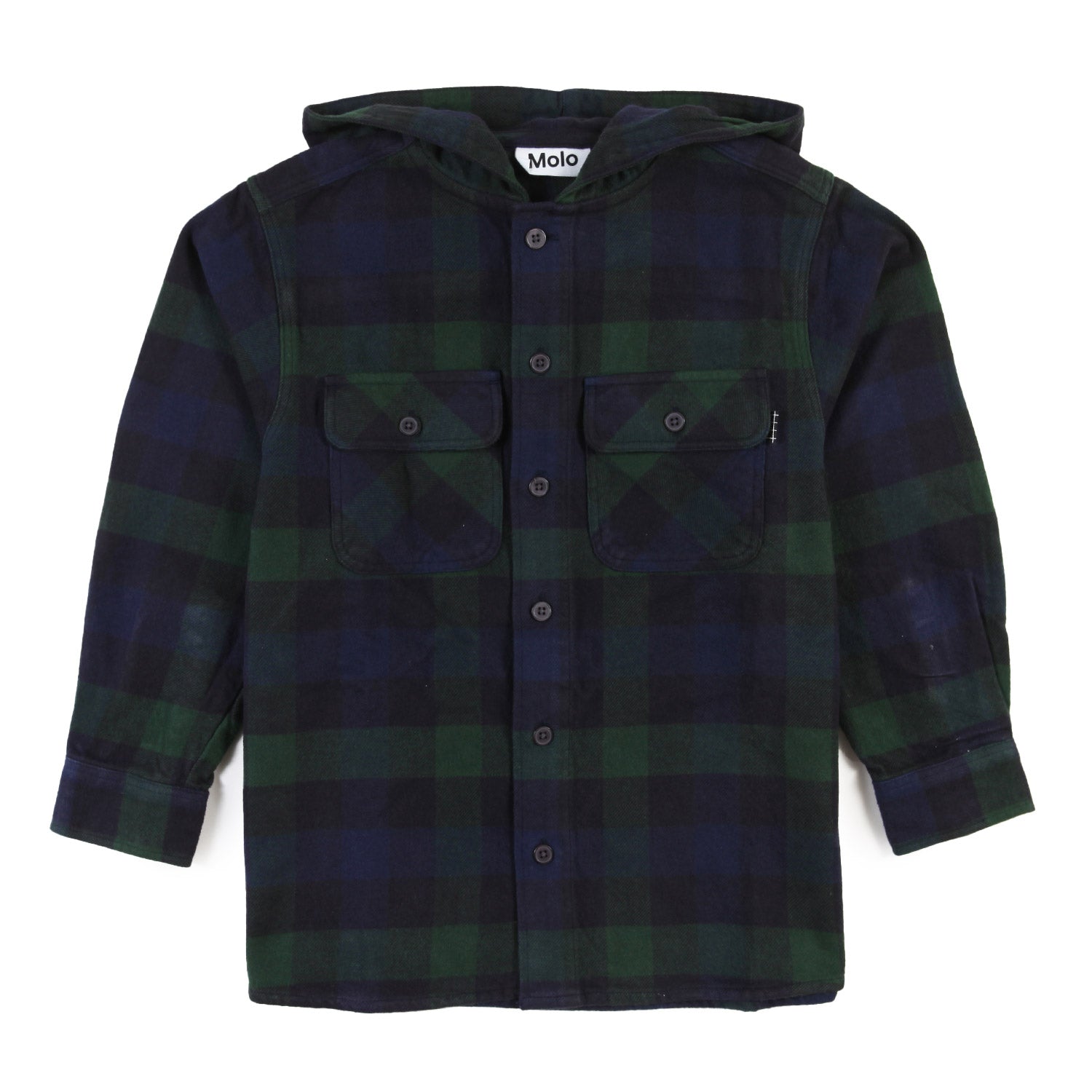 Giacca camicia Rizz verde e blu a quadri - annameglio.com abbigliamento moda