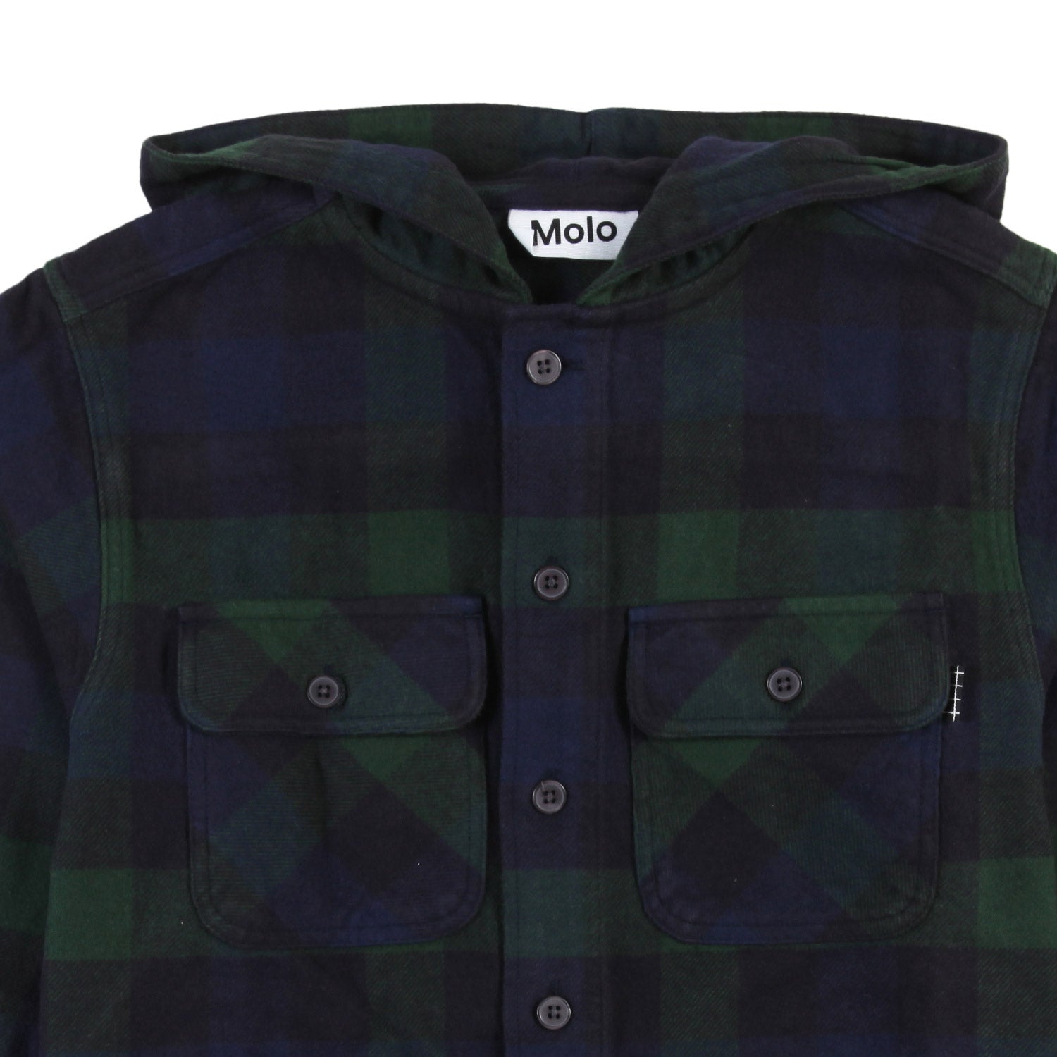 Giacca camicia Rizz verde e blu a quadri - annameglio.com abbigliamento moda