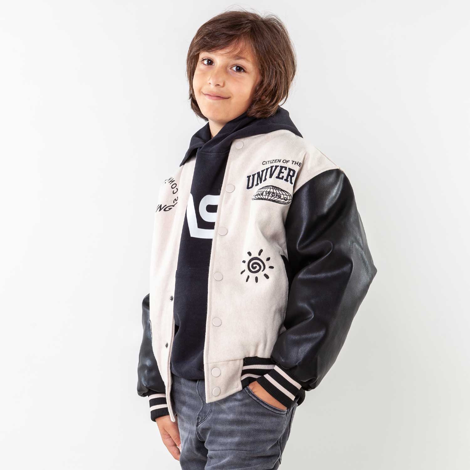 Giubbotto Hany unisex beige e nero - annameglio.com abbigliamento moda