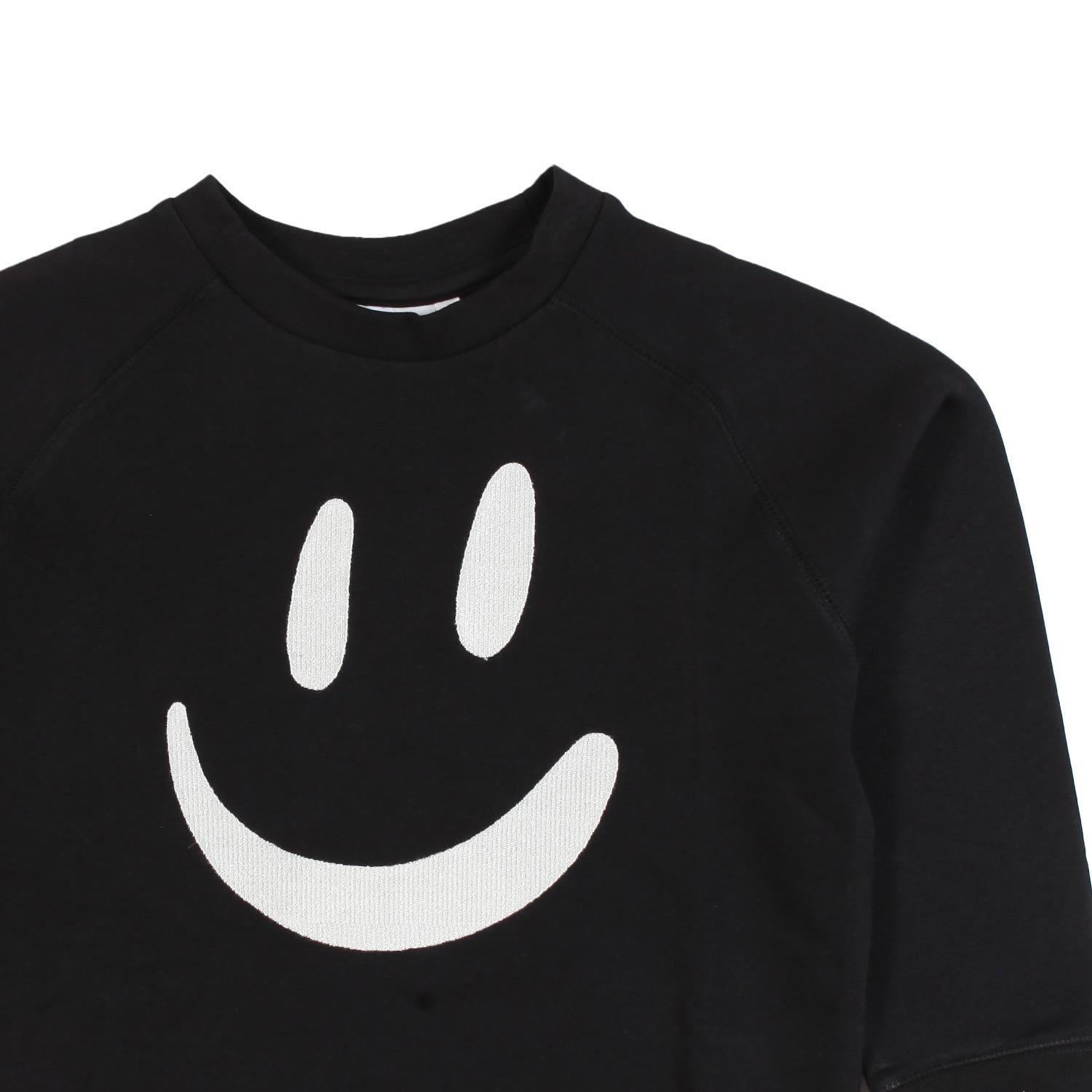 Felpa Molo Mike nera con Smile bianco - annameglio.com abbigliamento moda