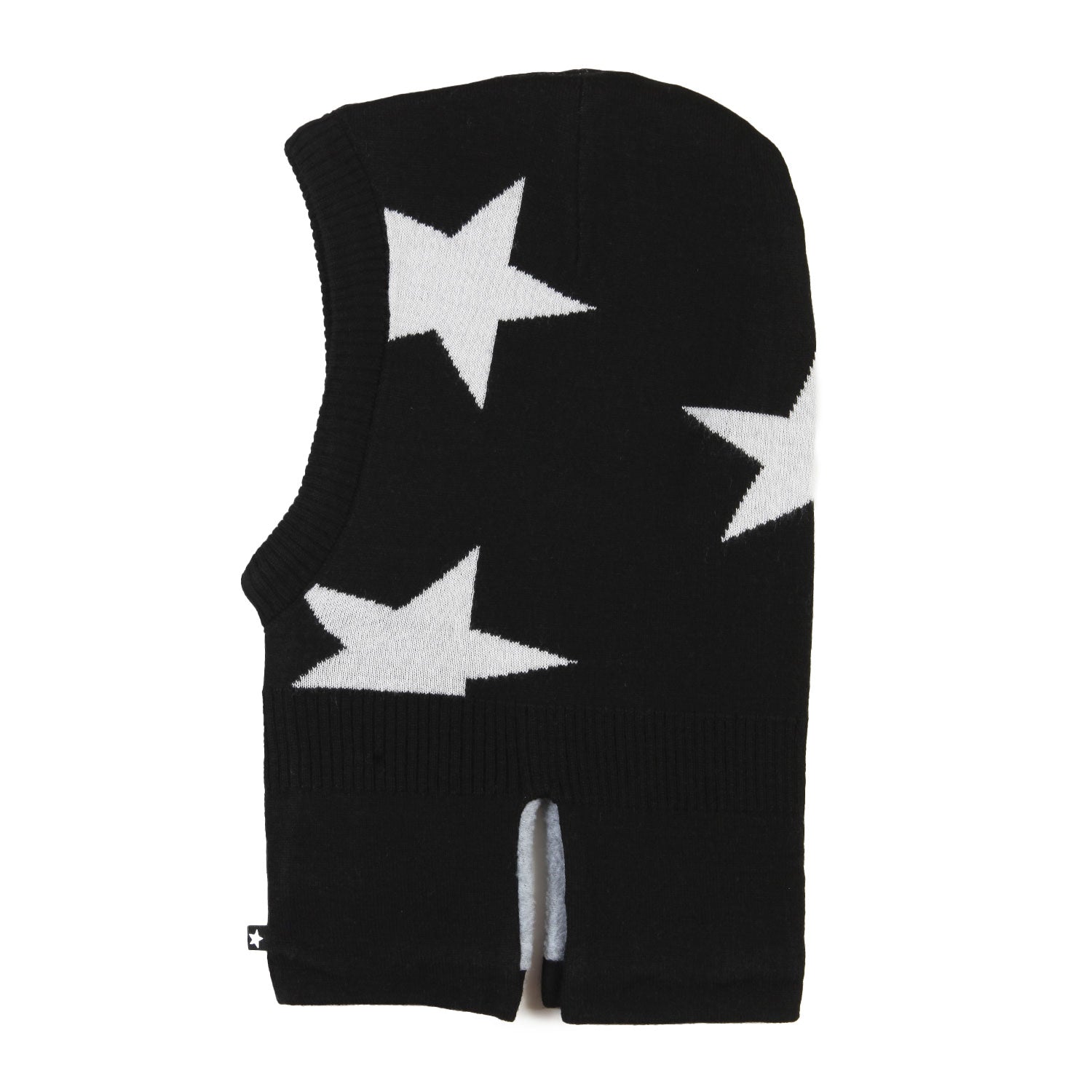 Balaclava unisex Snow nero con stelle grigie - annameglio.com abbigliamento moda