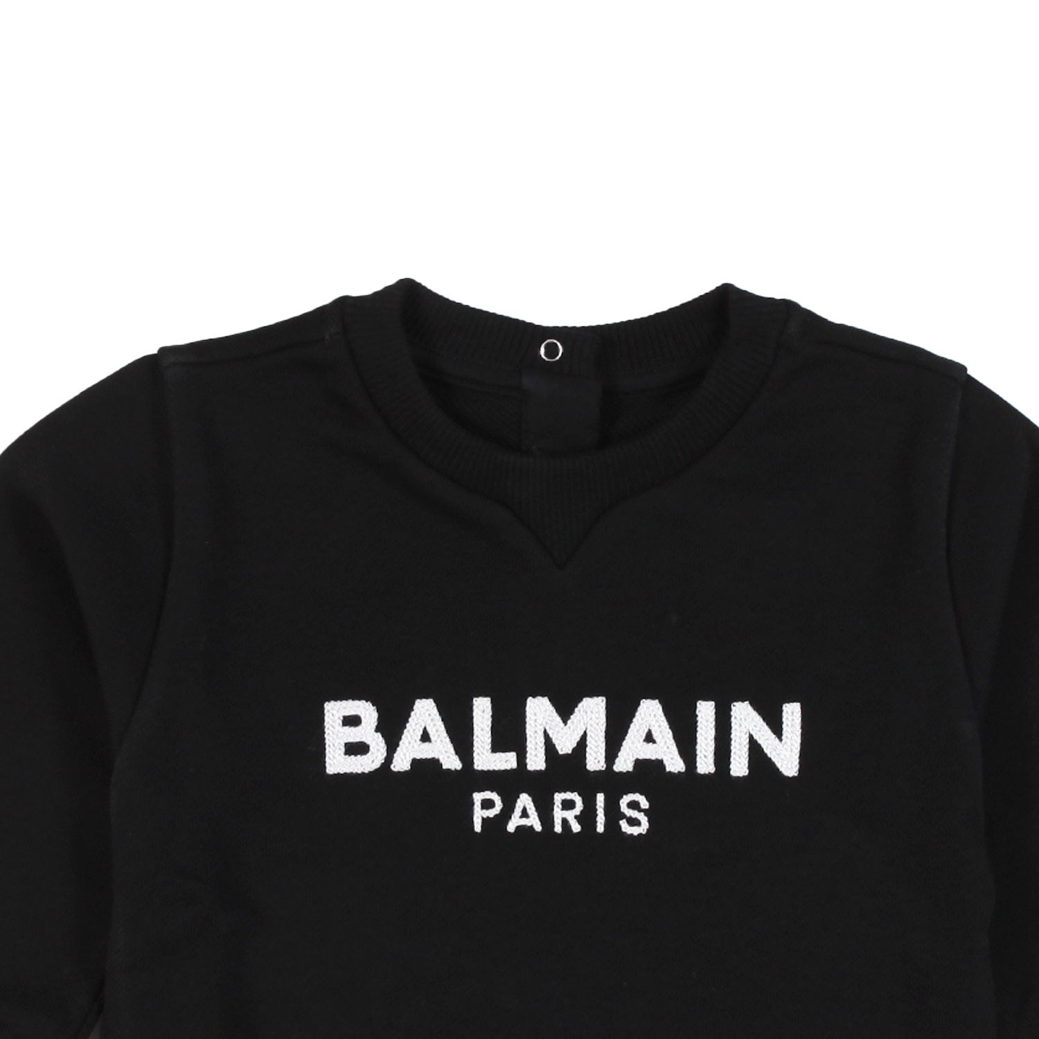 Mini felpa nera con logo bianco Bimba e Bimbo - annameglio.com abbigliamento moda