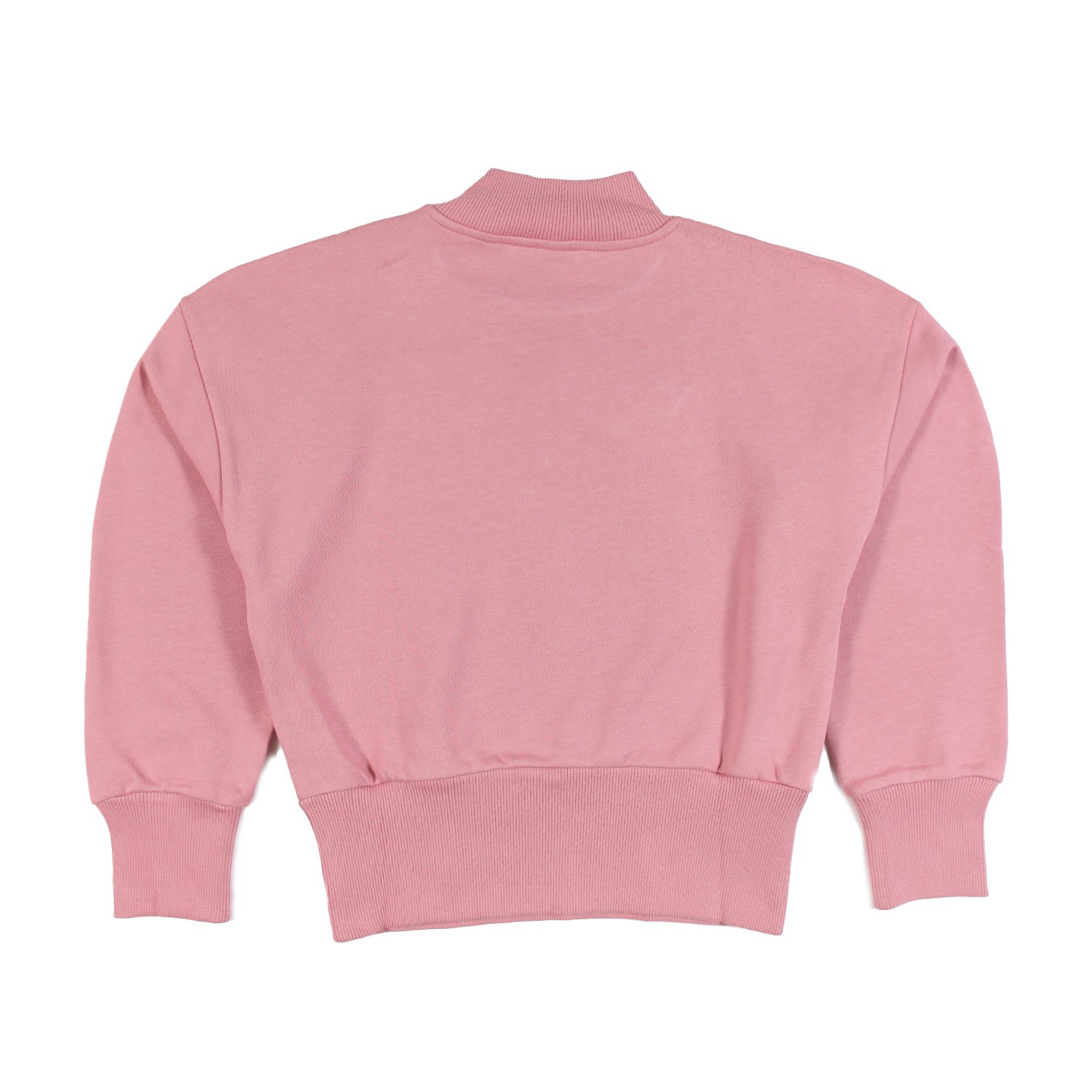 Felpa Balmain rosa con logo bianco Bambina e Teen - annameglio.com abbigliamento moda