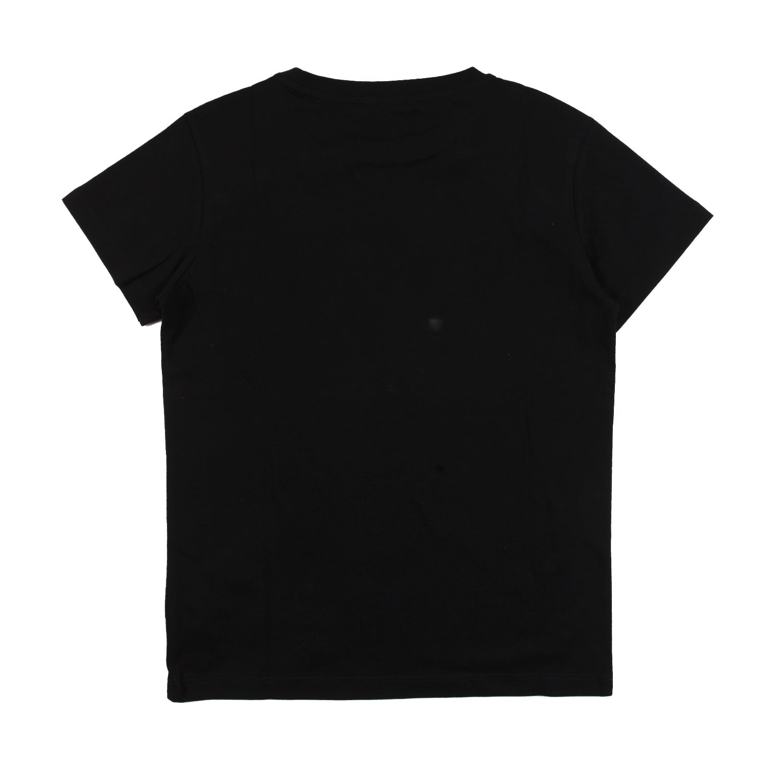 T-shirt Balmain Paris nera con bottoni oro - annameglio.com abbigliamento moda