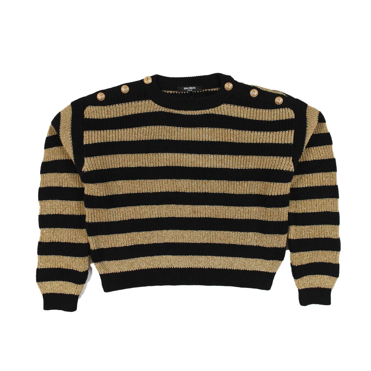 Maglione lana nero e oro Bambina e Teenager - annameglio.com abbigliamento moda