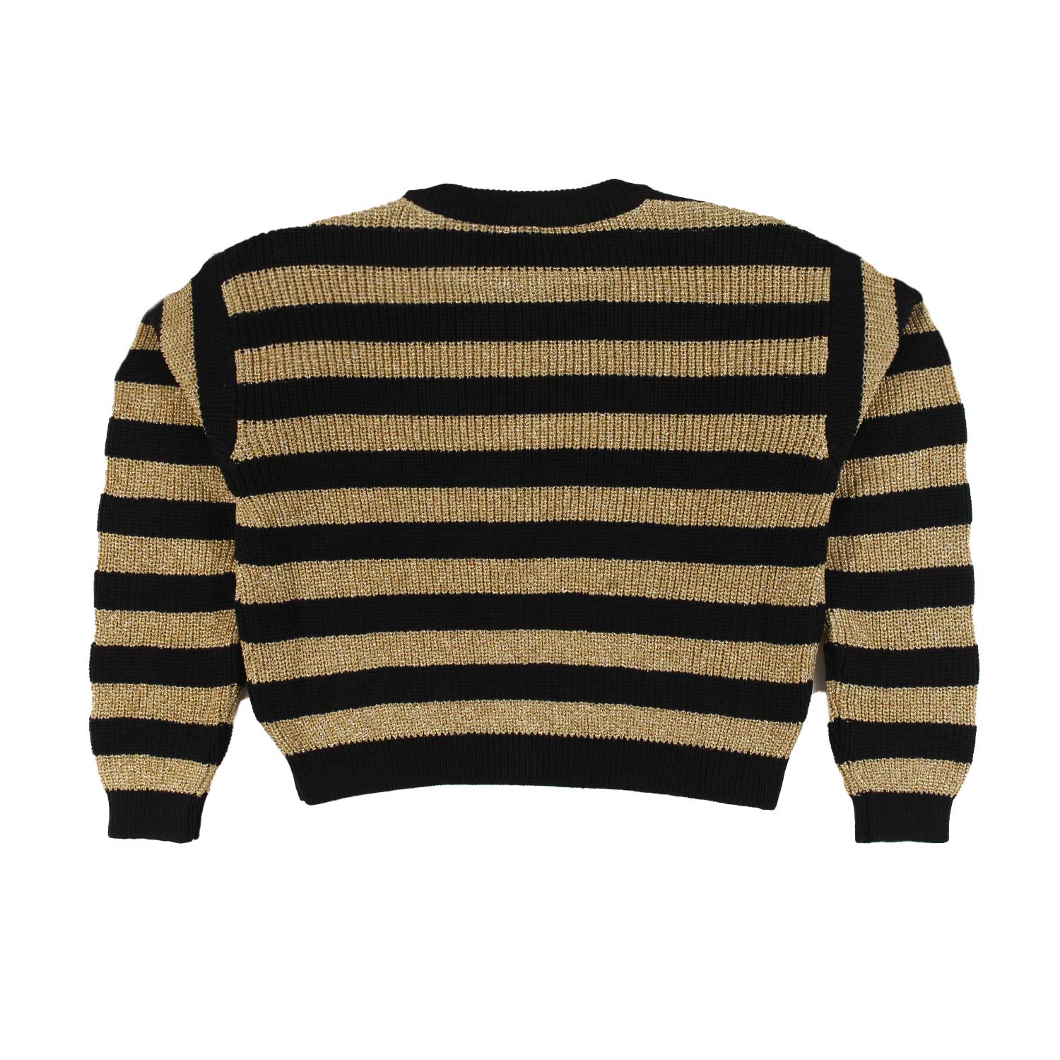 Maglione lana nero e oro Bambina e Teenager - annameglio.com abbigliamento moda