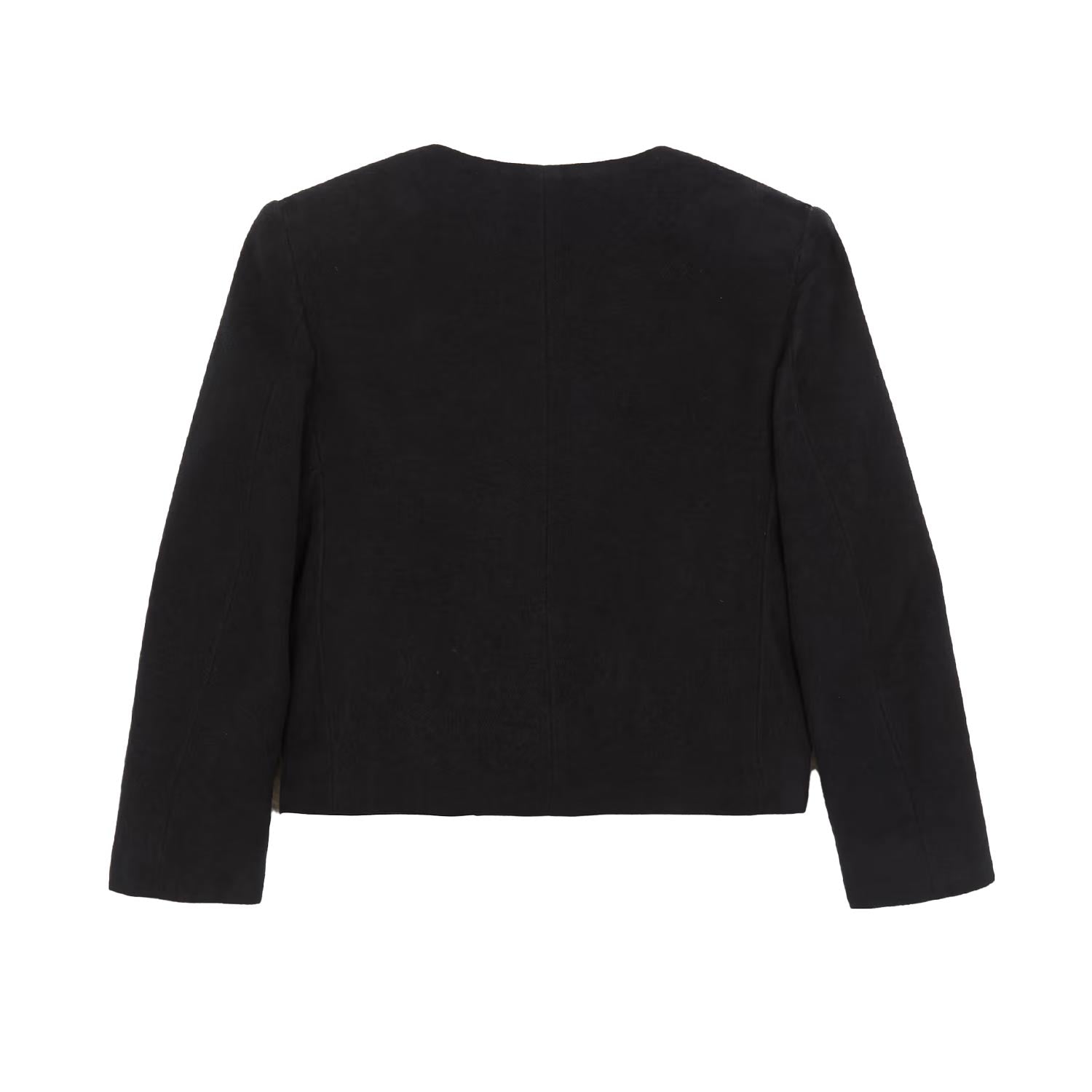 Giacca Sailor Nera con ricami dorati - annameglio.com abbigliamento moda