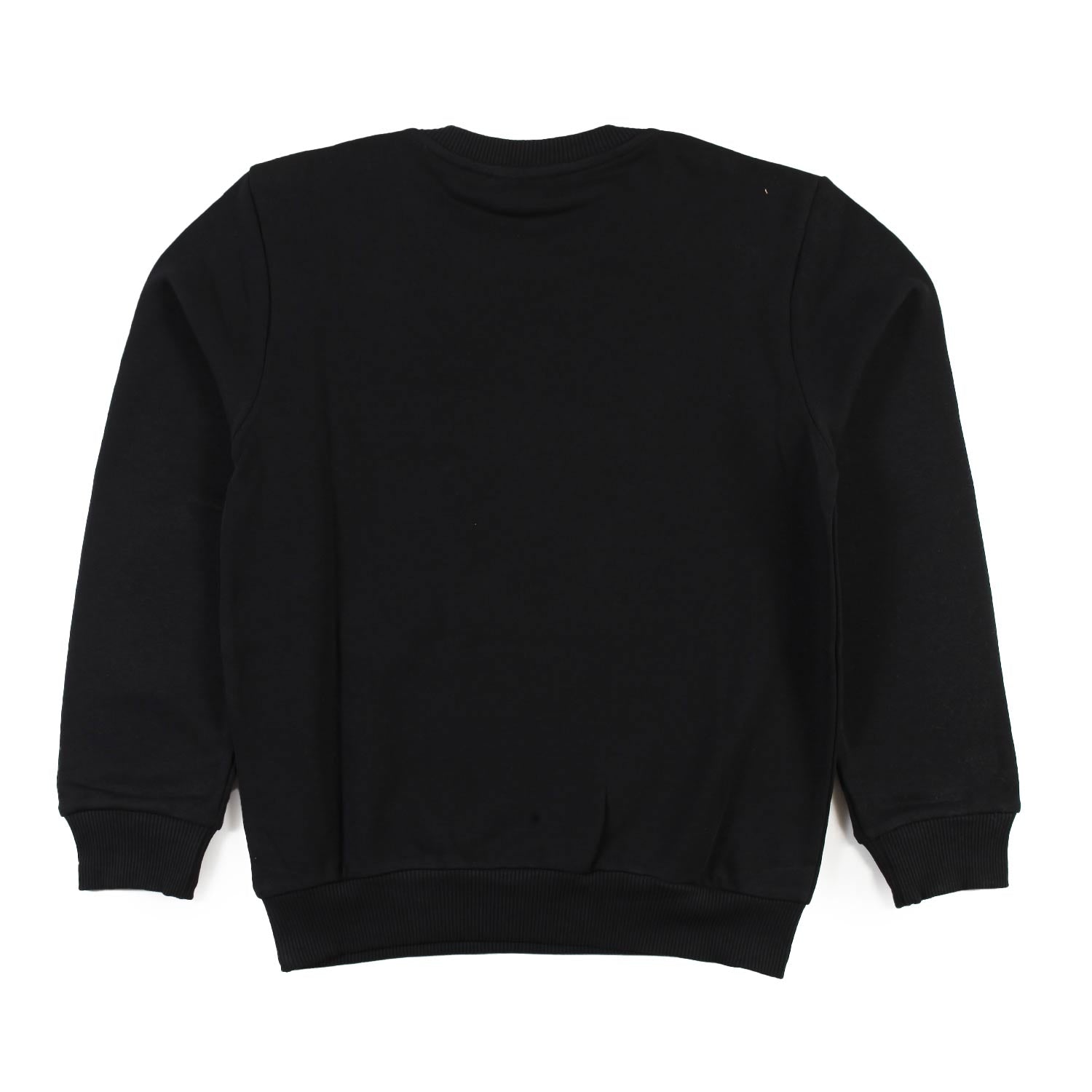 Felpa unisex Balmain nera con logo-cornice oro - annameglio.com abbigliamento moda