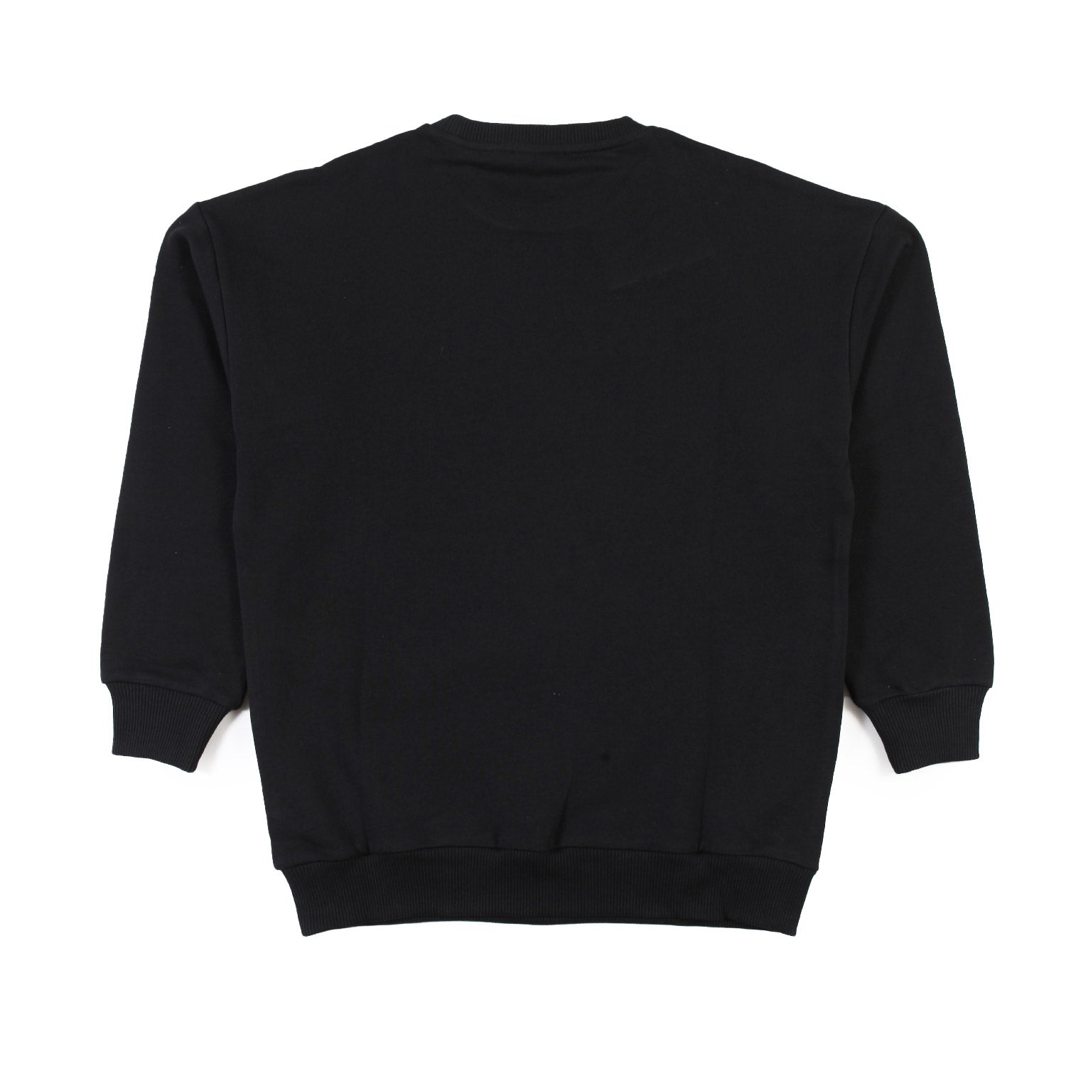 Felpa unisex Balmain nera con logo-luxury bianco - annameglio.com abbigliamento moda