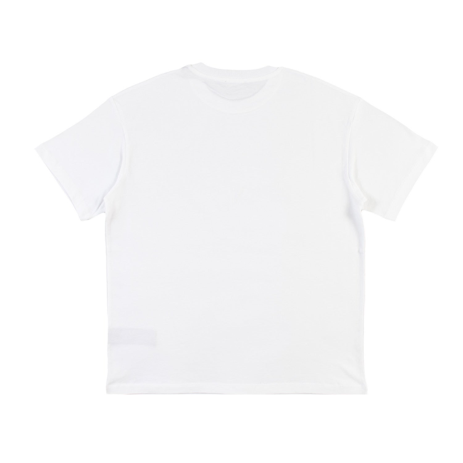 T-Shirt unisex Balmain bianca con logo luxury nero - annameglio.com abbigliamento moda