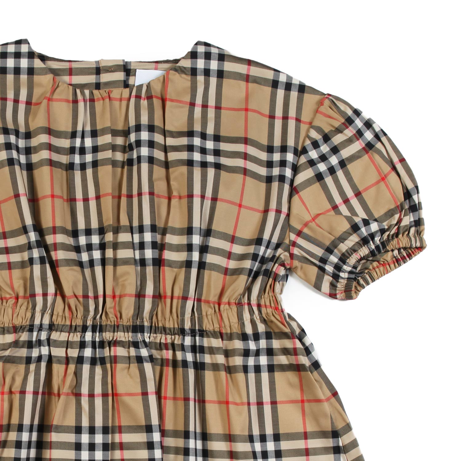 Abito Burberry beige Check Bambina e Teenager - annameglio.com abbigliamento moda