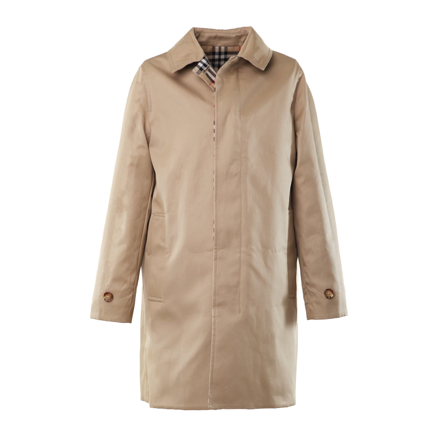 Trench coat Burberry reversibile beige e check - annameglio.com abbigliamento moda